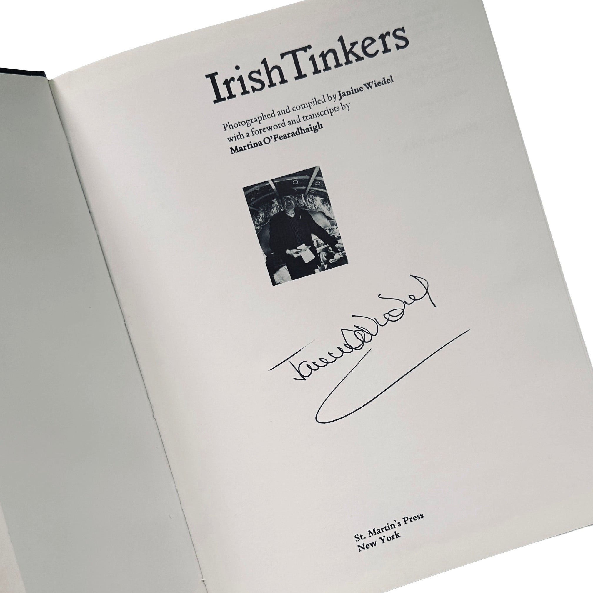 [SIGNED] JANINE WIEDEL IRISH TINKERS
