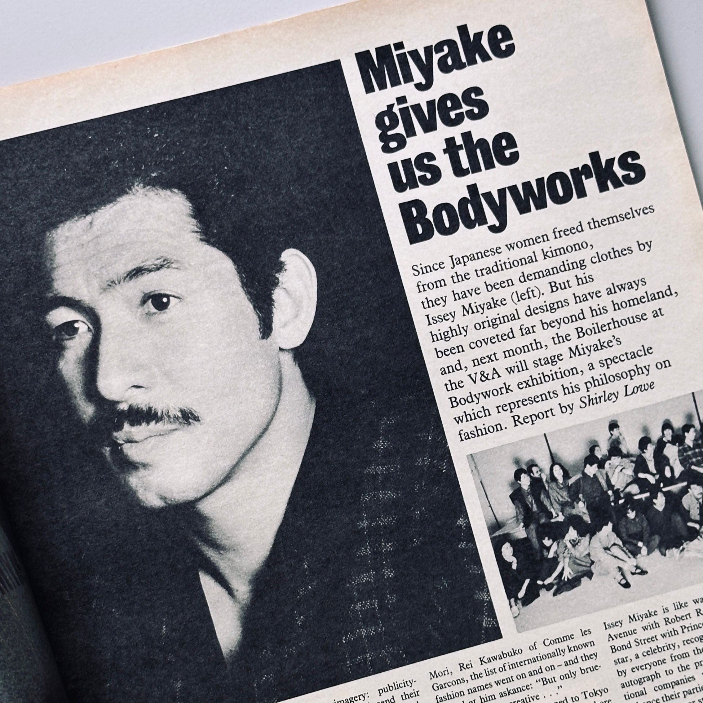 The Sunday Times Jan 1985 Issey Miyake