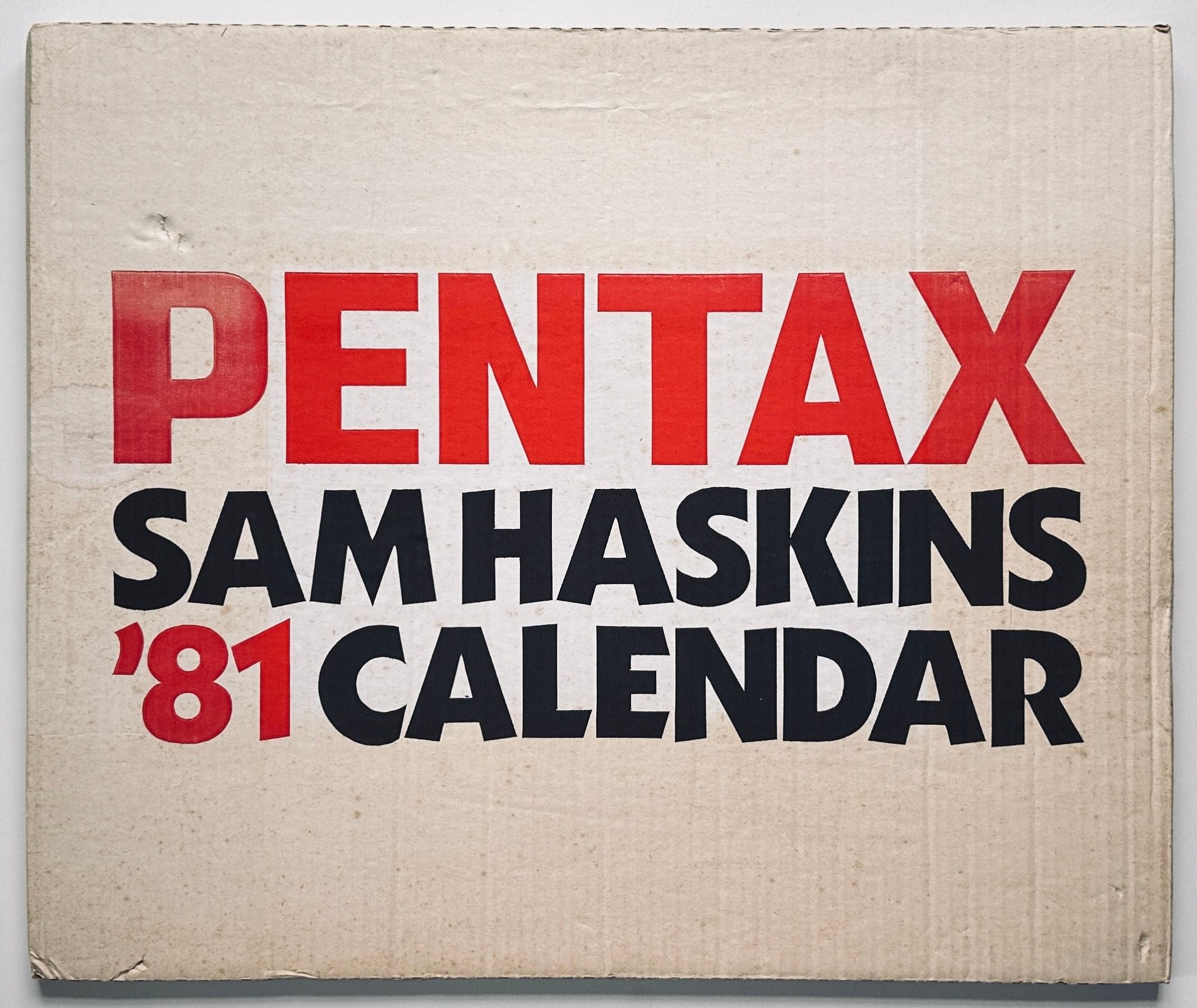 [SIGNED] SAM HASKINS PENTAX '81 CAL