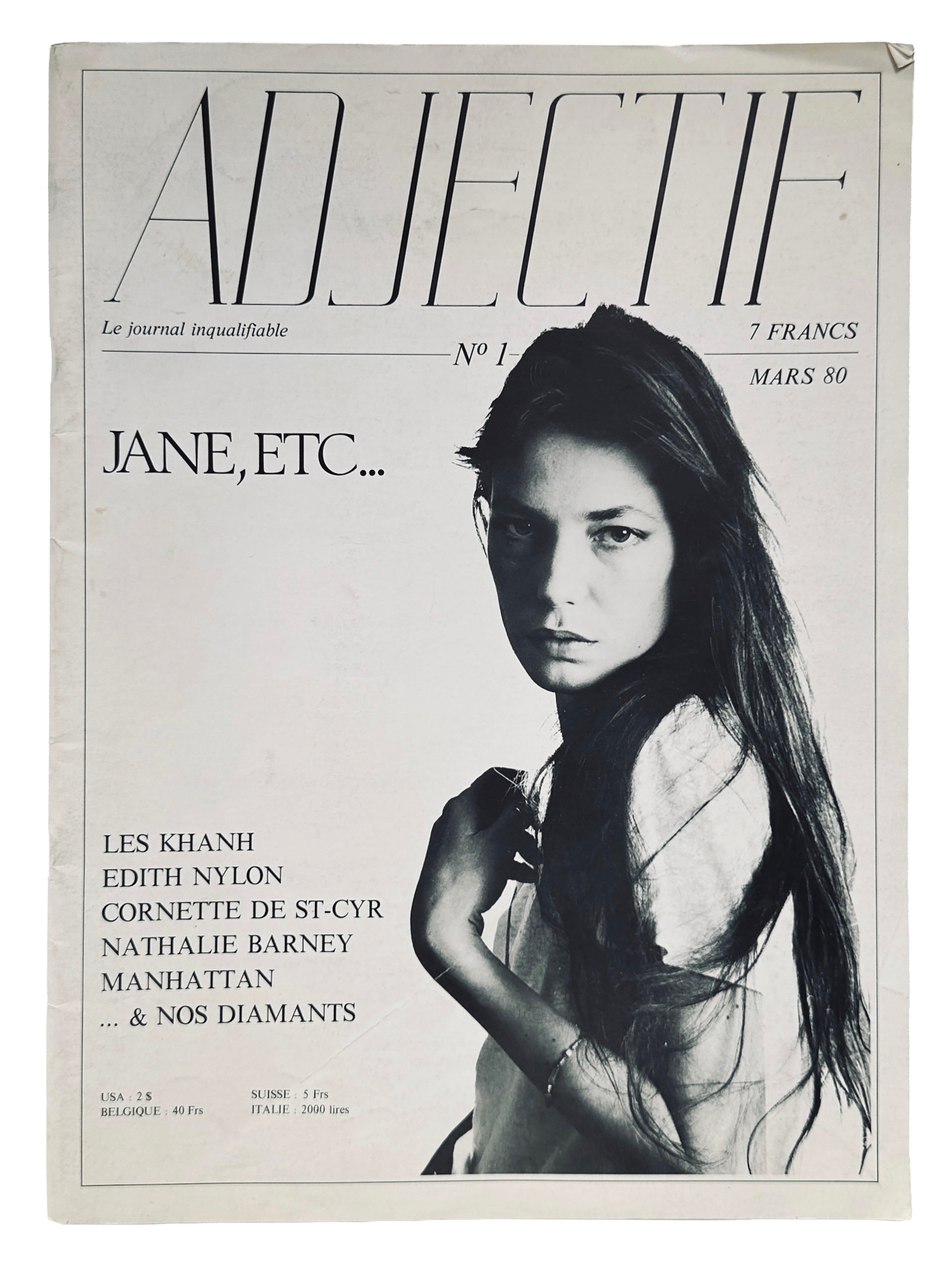 Adjectif Issues 1 & 2