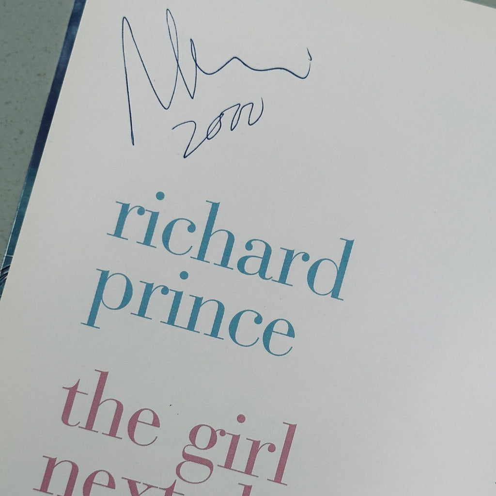 [SIGNED] RICHARD PRINCE THE GIRL NEXT DOOR