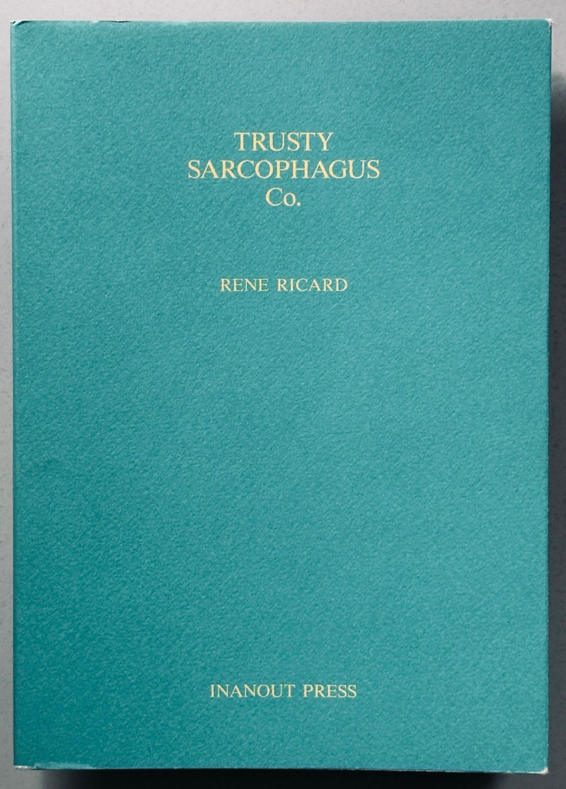 Trusty Sarcophagus Co Rene Ricard
