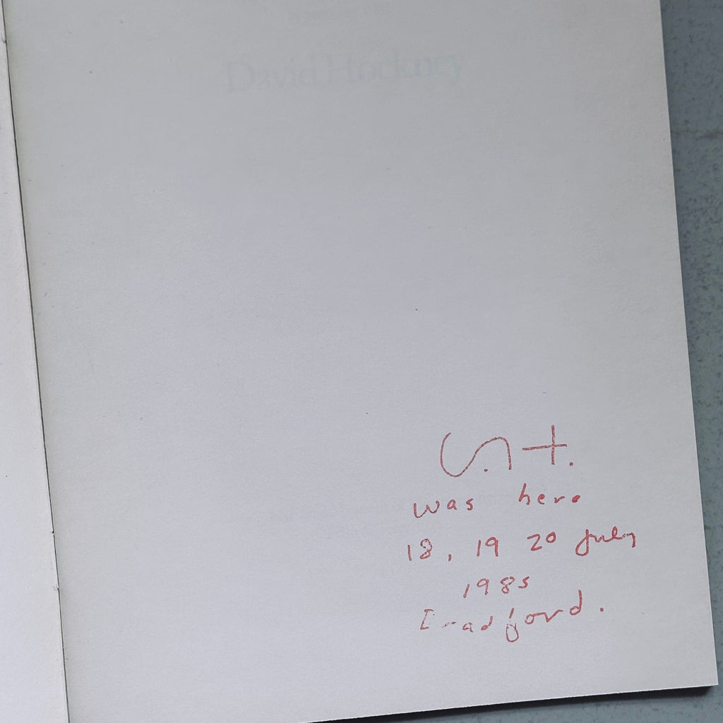 [SIGNED] DAVID HOCKNEY ON PHOTOGRAPHY