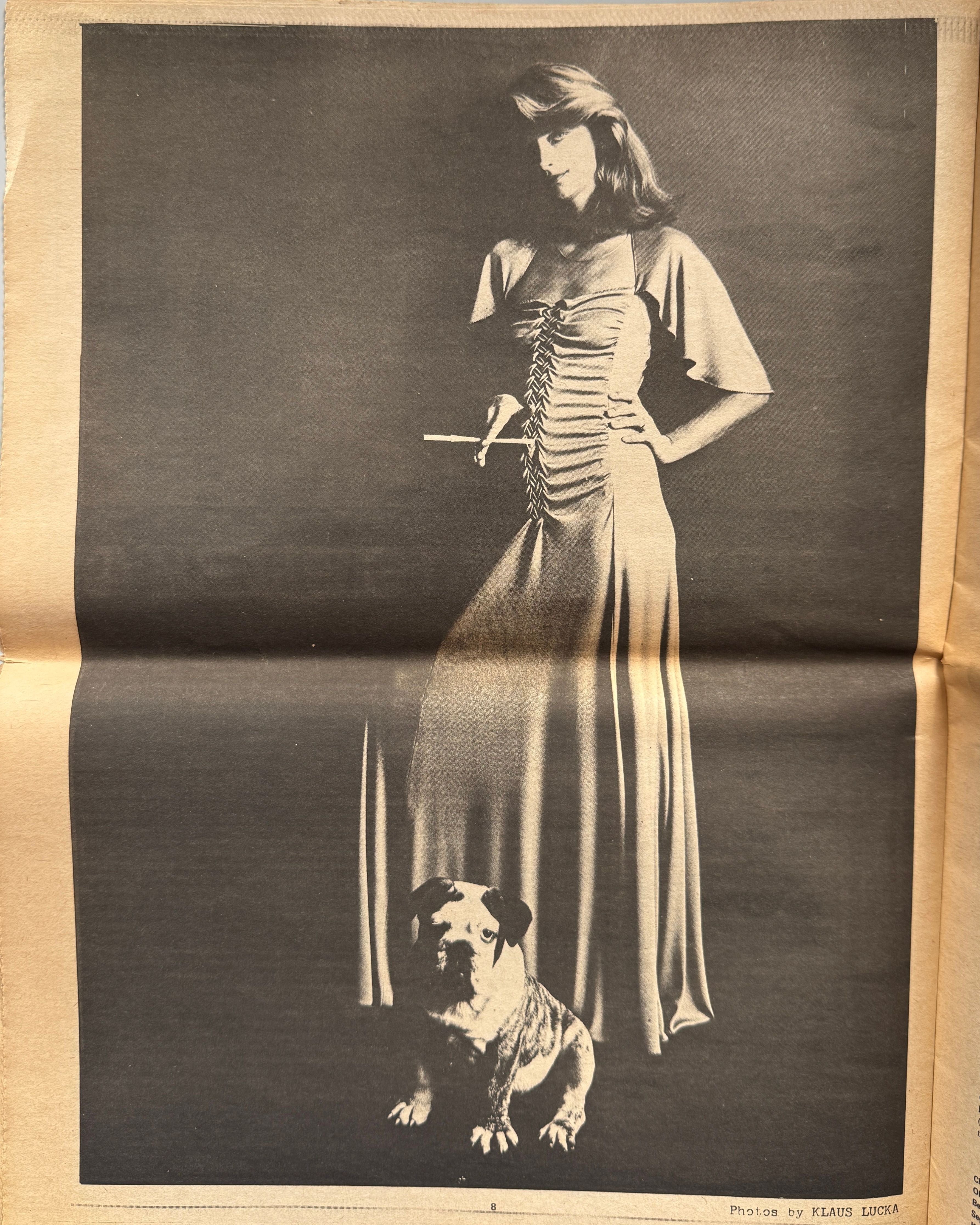 Interview Magazine 1974 Charlotte Rampling