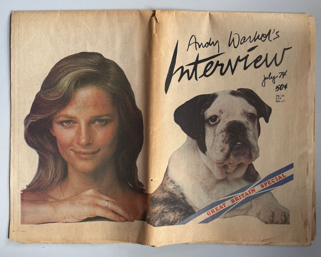 Interview Magazine 1974 Charlotte Rampling