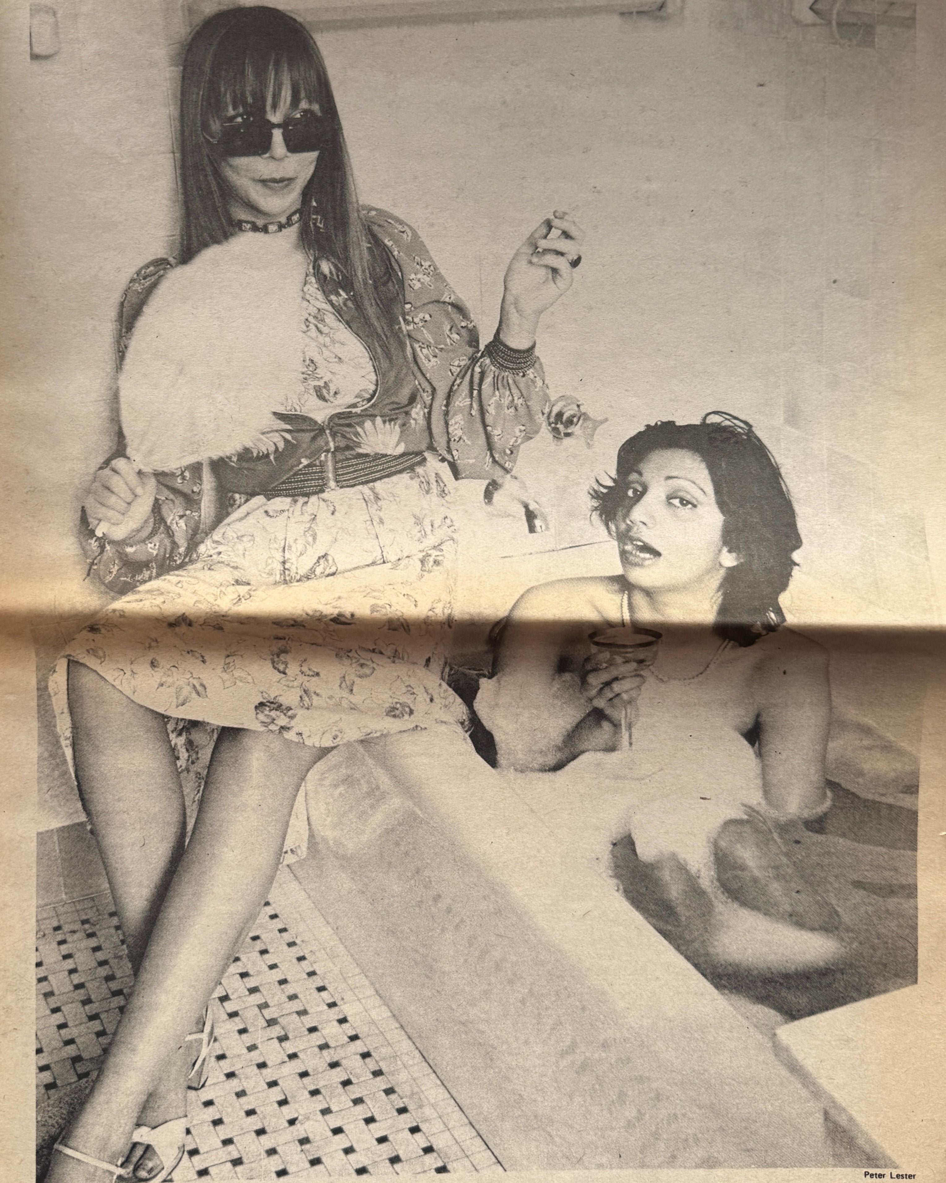 Interview Magazine 1974 Charlotte Rampling