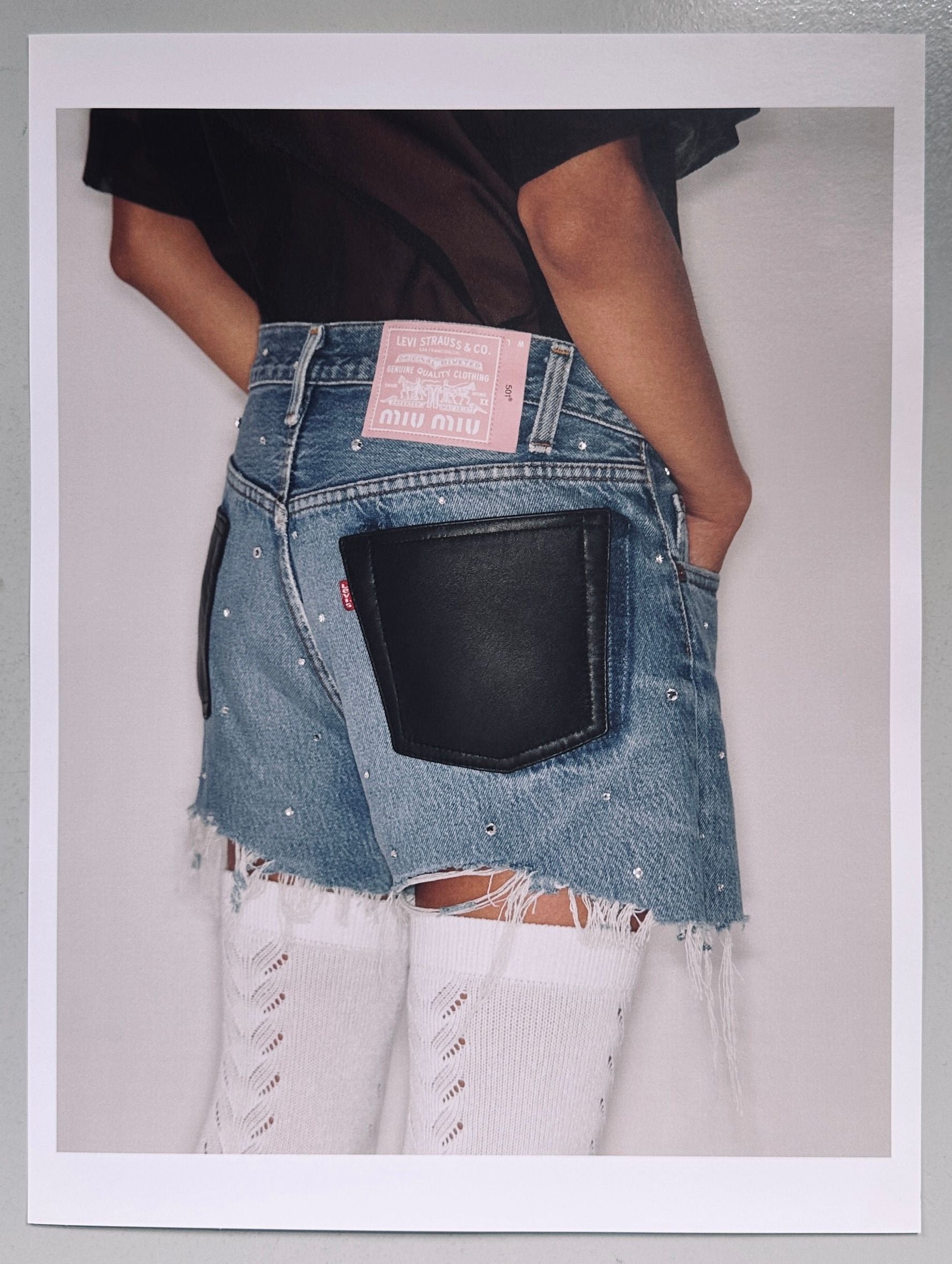 Miu Miu Upcycled Levi's 2021