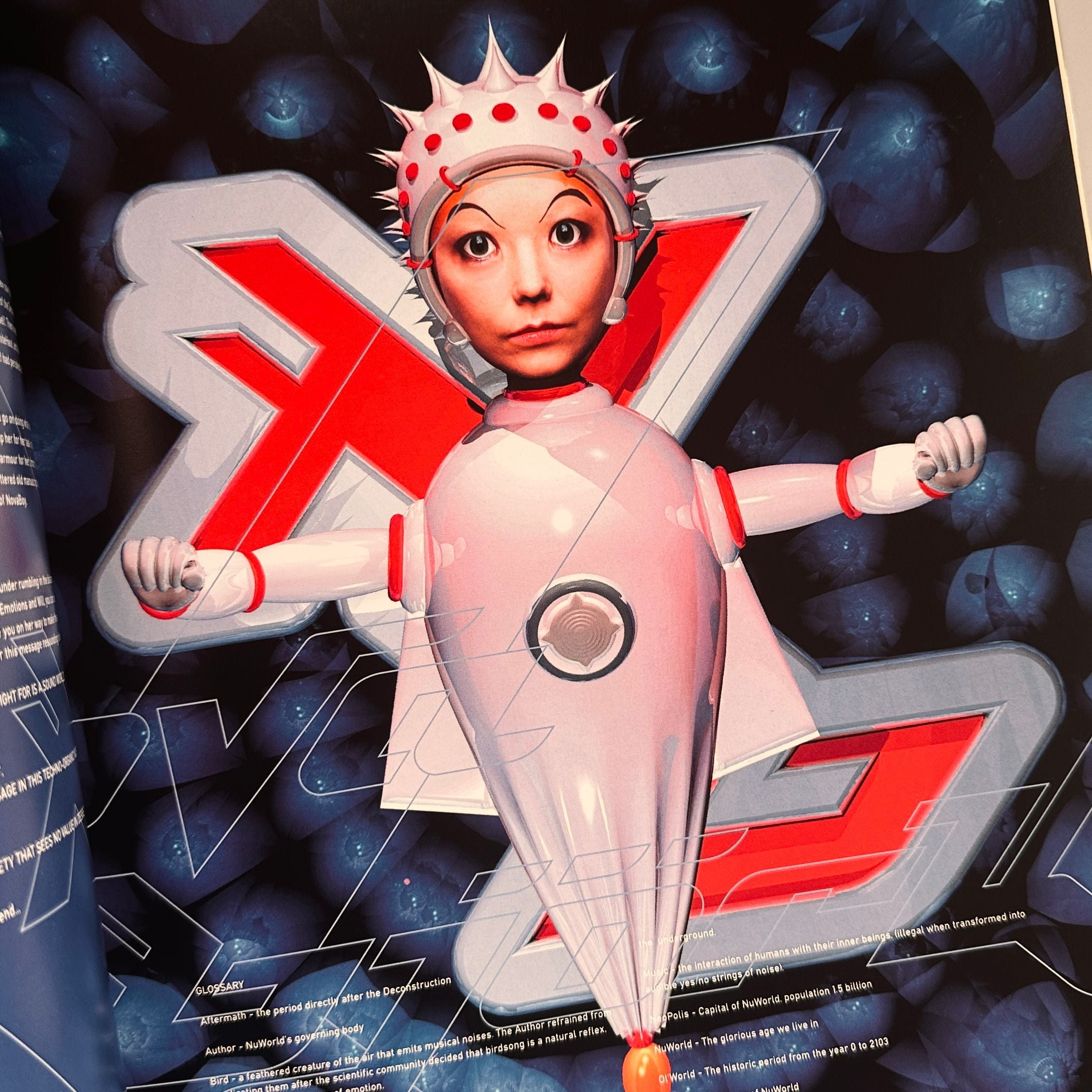 Bjork Post Tour Programme 1995