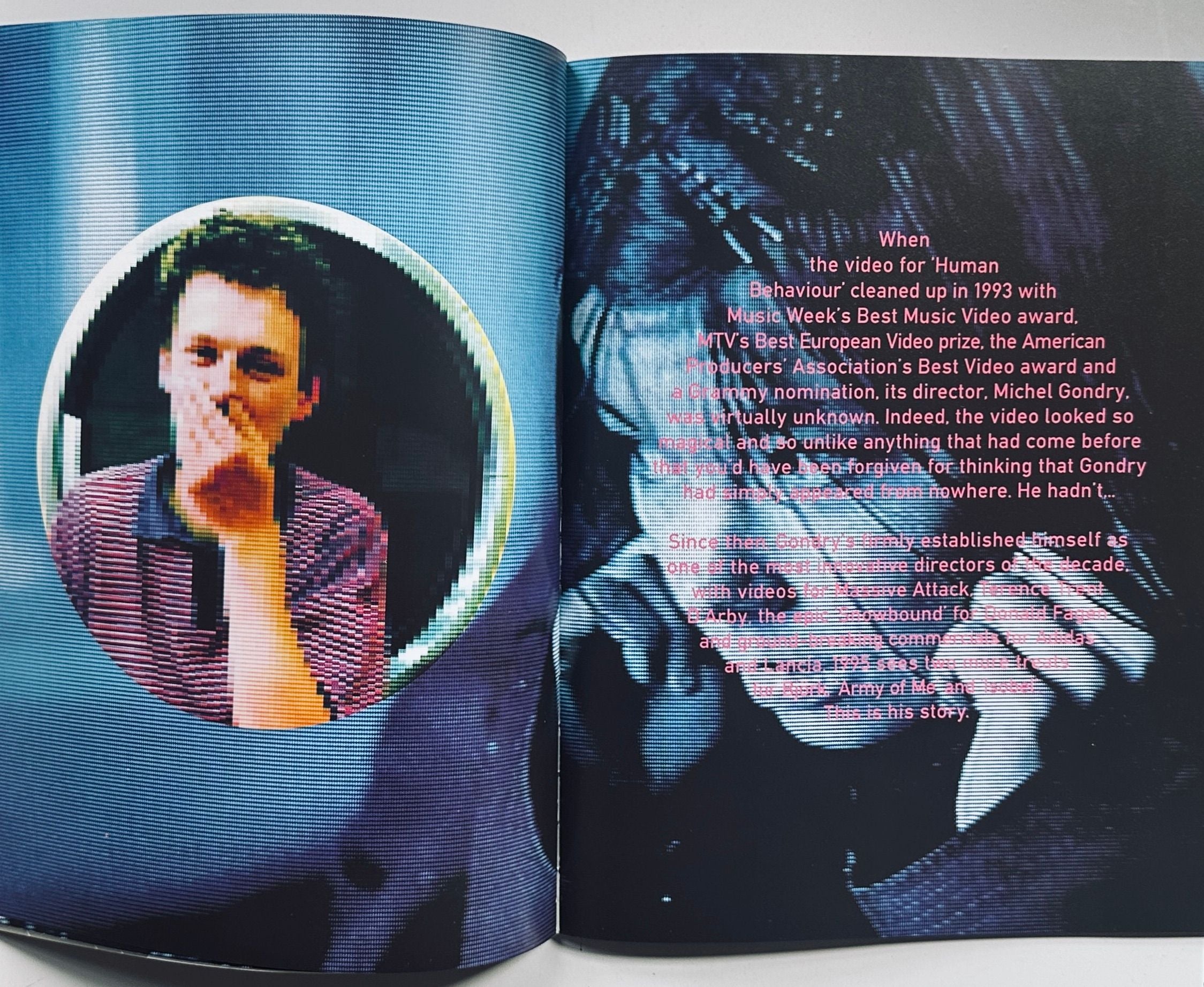 Bjork Post Tour Programme 1995