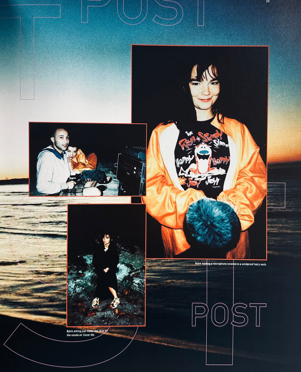 Bjork Post Tour Programme 1995