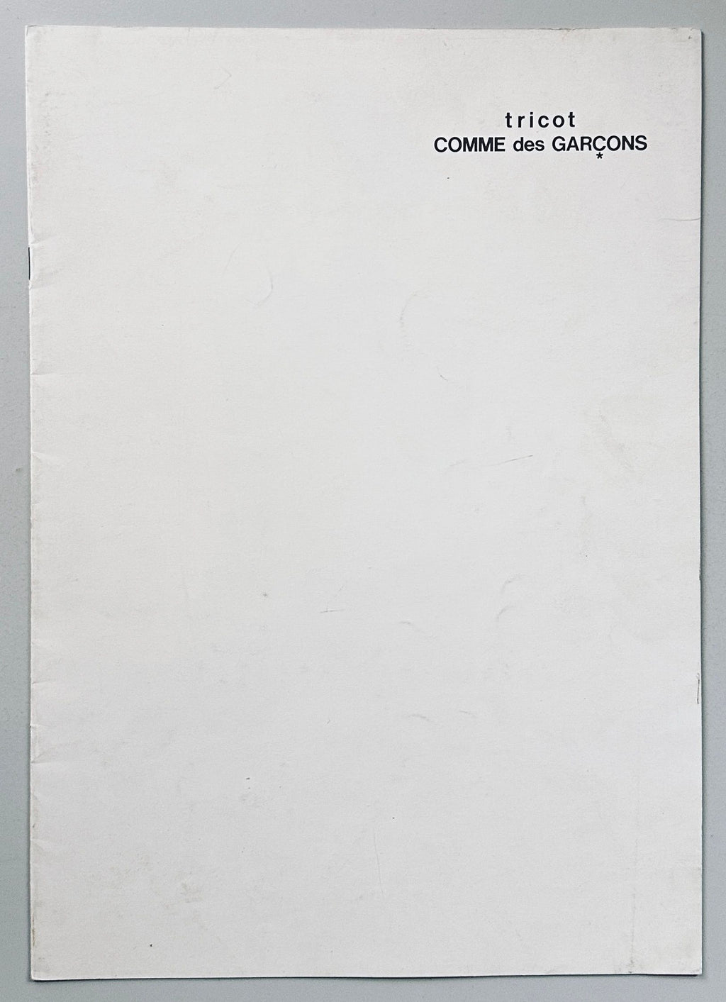 COMME des GARÇONS Tricot No.19