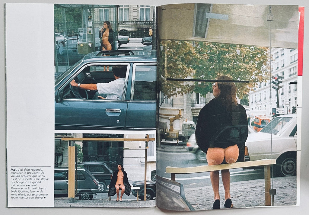 Isabelle Nue Dans Paris / Exhibition In Paris