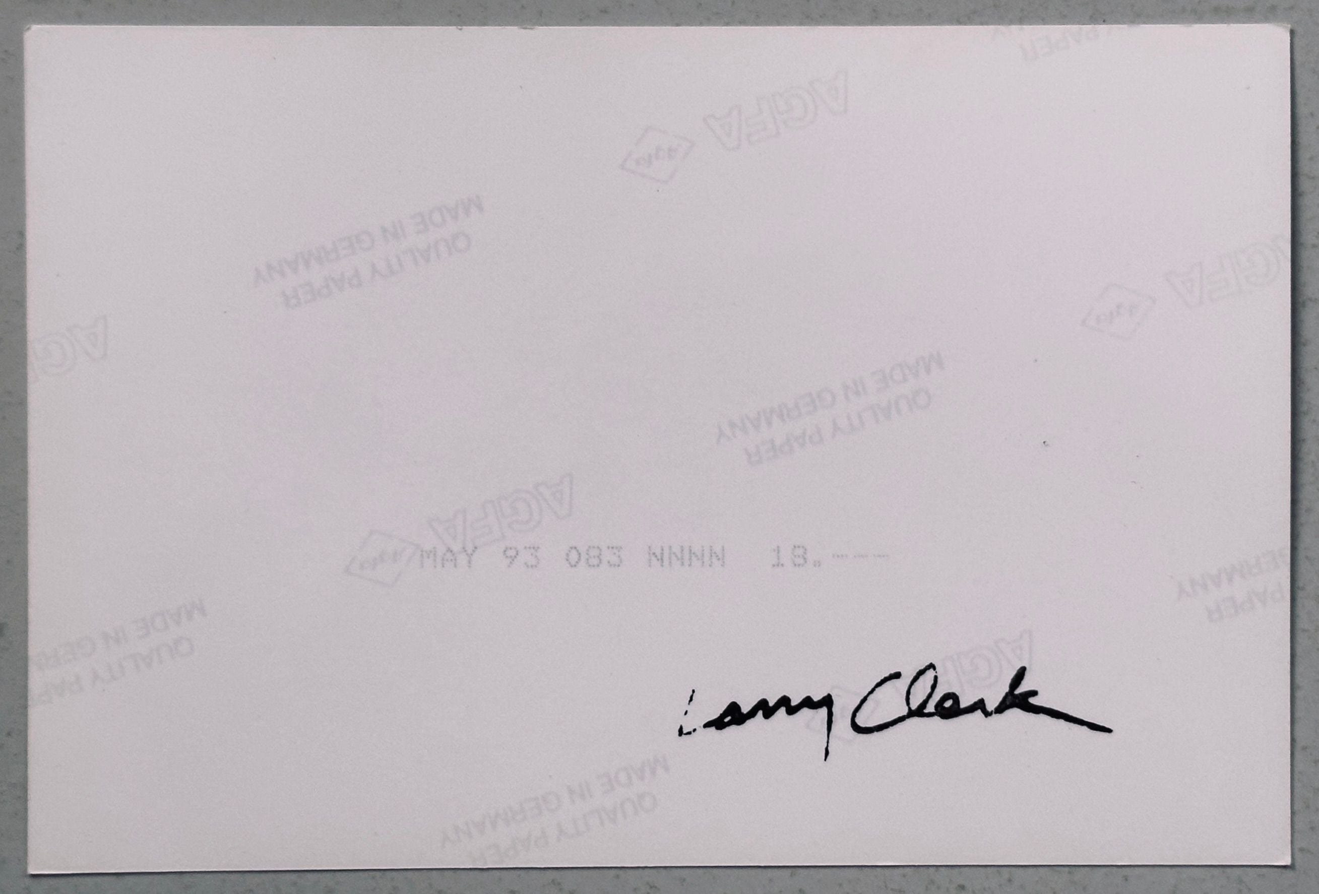 [SIGNED] LARRY CLARK KIDS 6 X 4