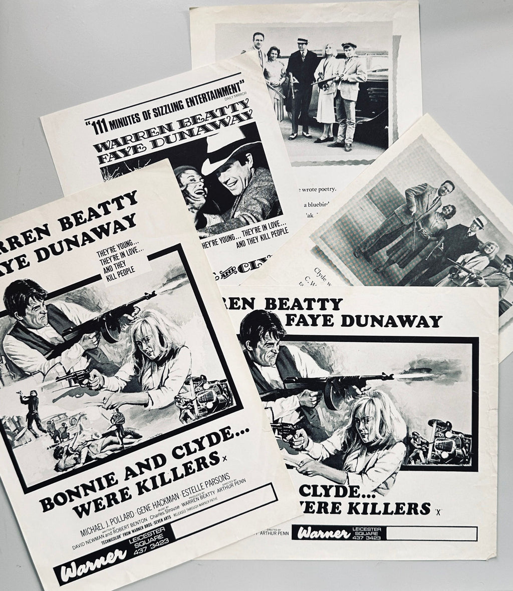 Bonnie and Clyde Press Booklet