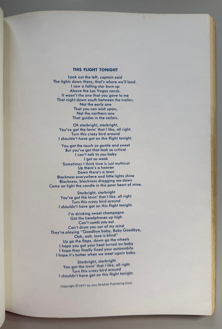 Joni Mitchell Complete Songbook