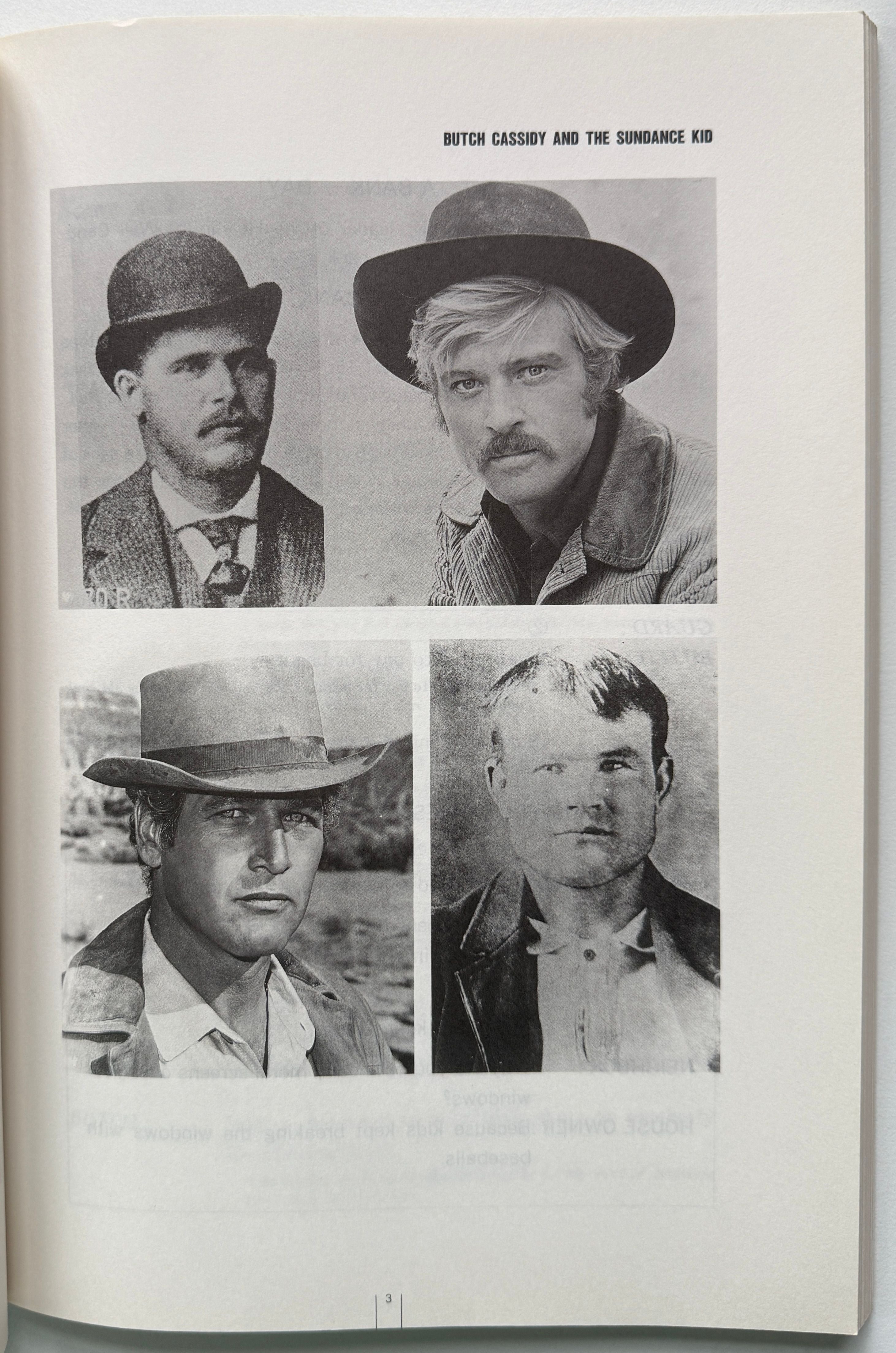 Butch Cassidy Work Book