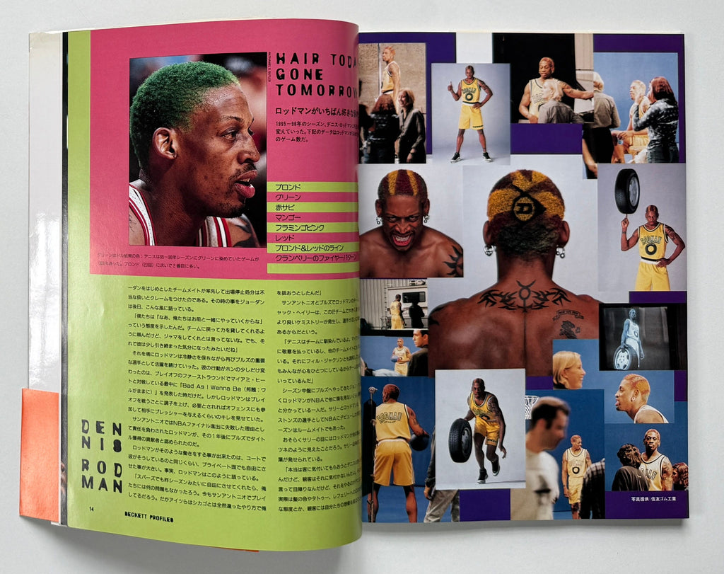 Dennis Rodman Profile Book