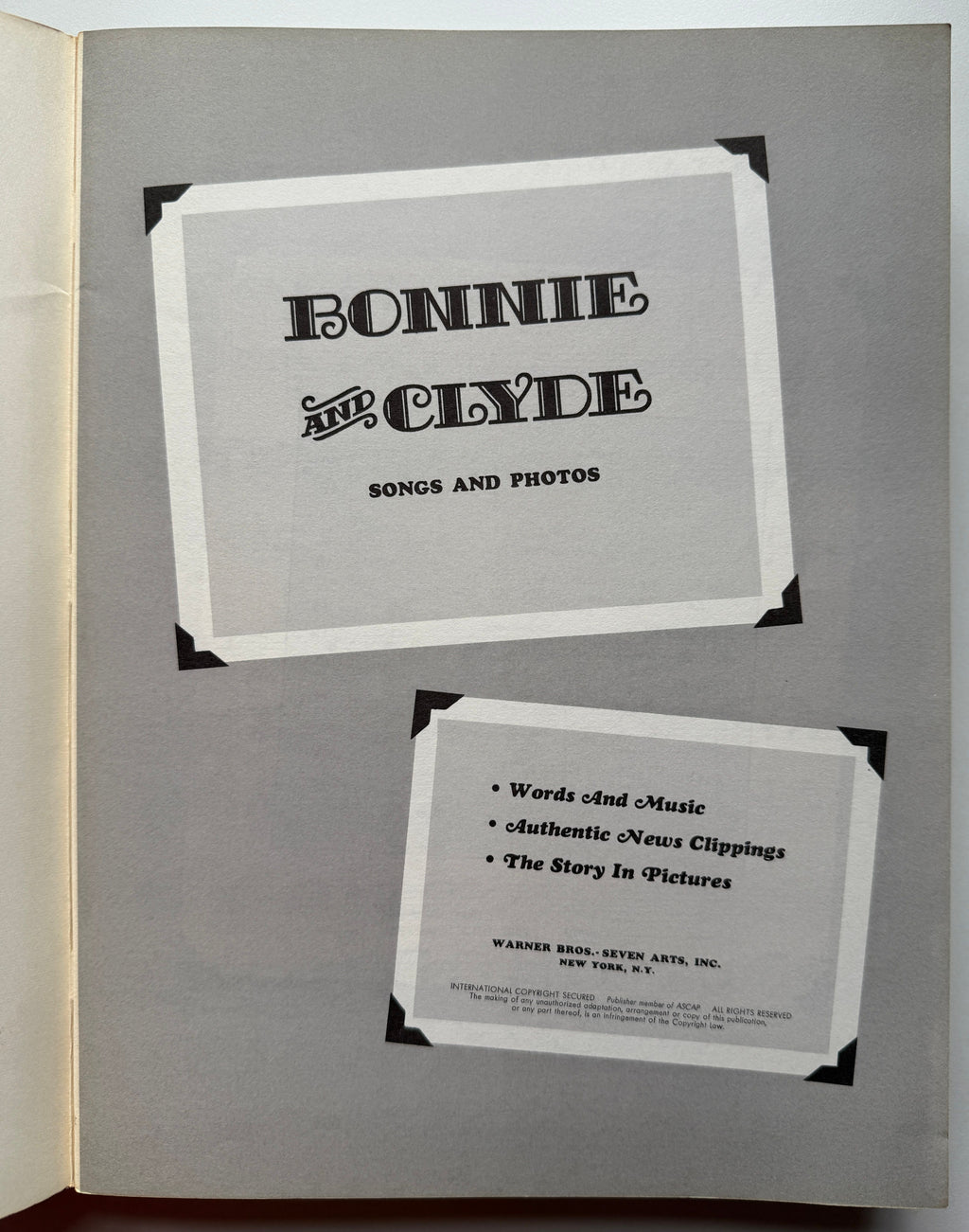 Bonnie and Clyde Songs and Photos