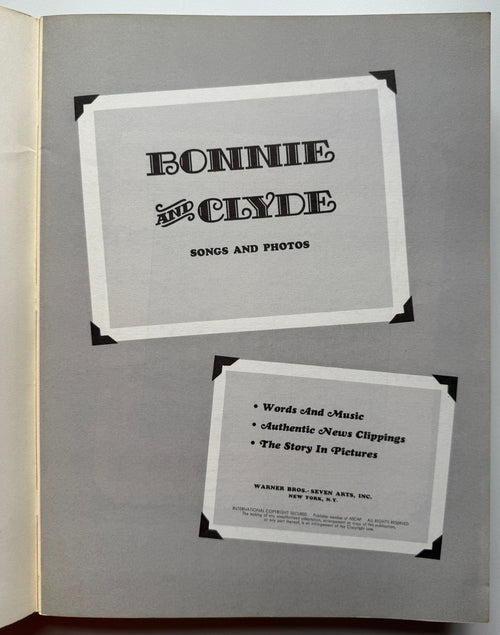 Bonnie and Clyde Songs and Photos