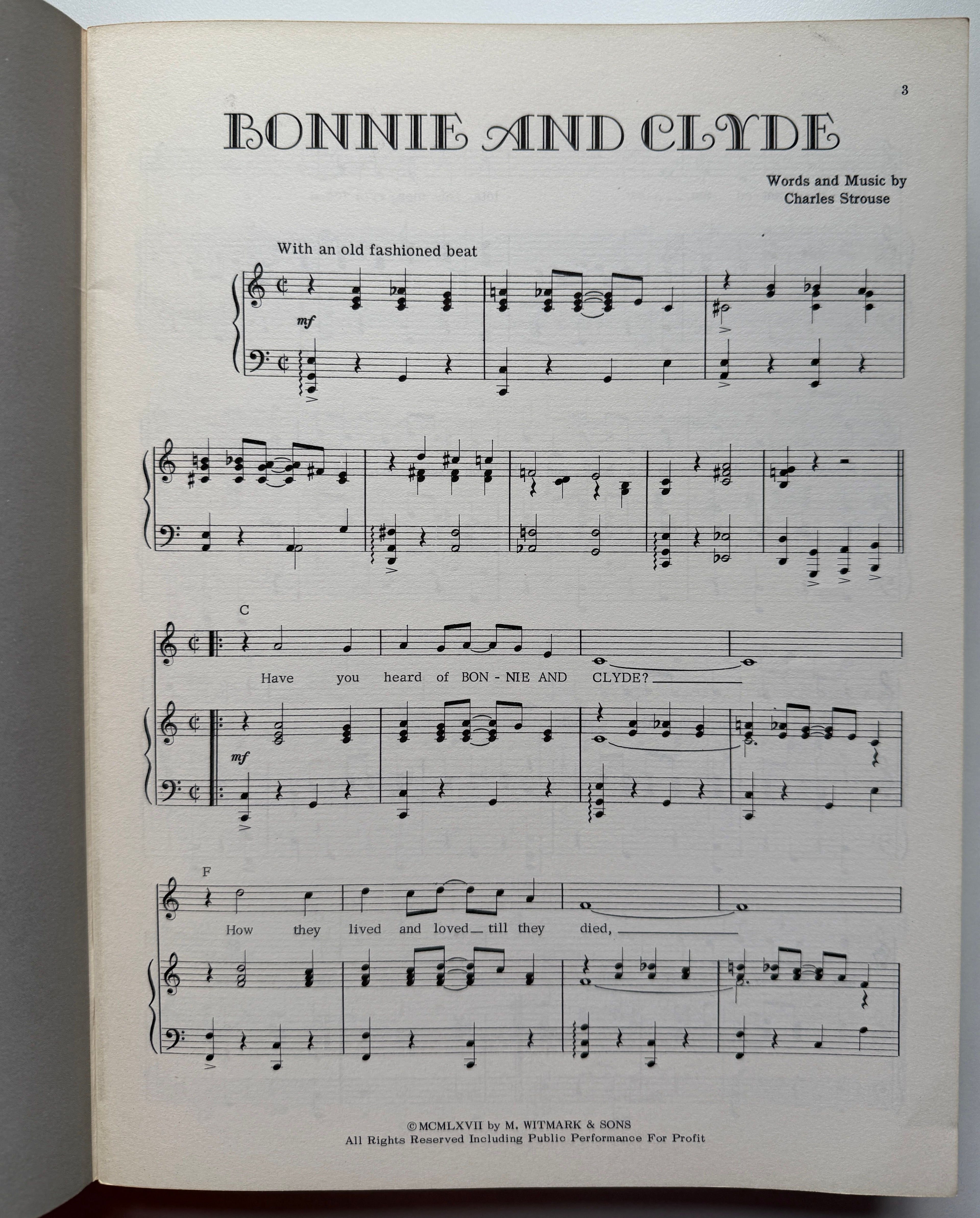 Bonnie and Clyde Songs and Photos