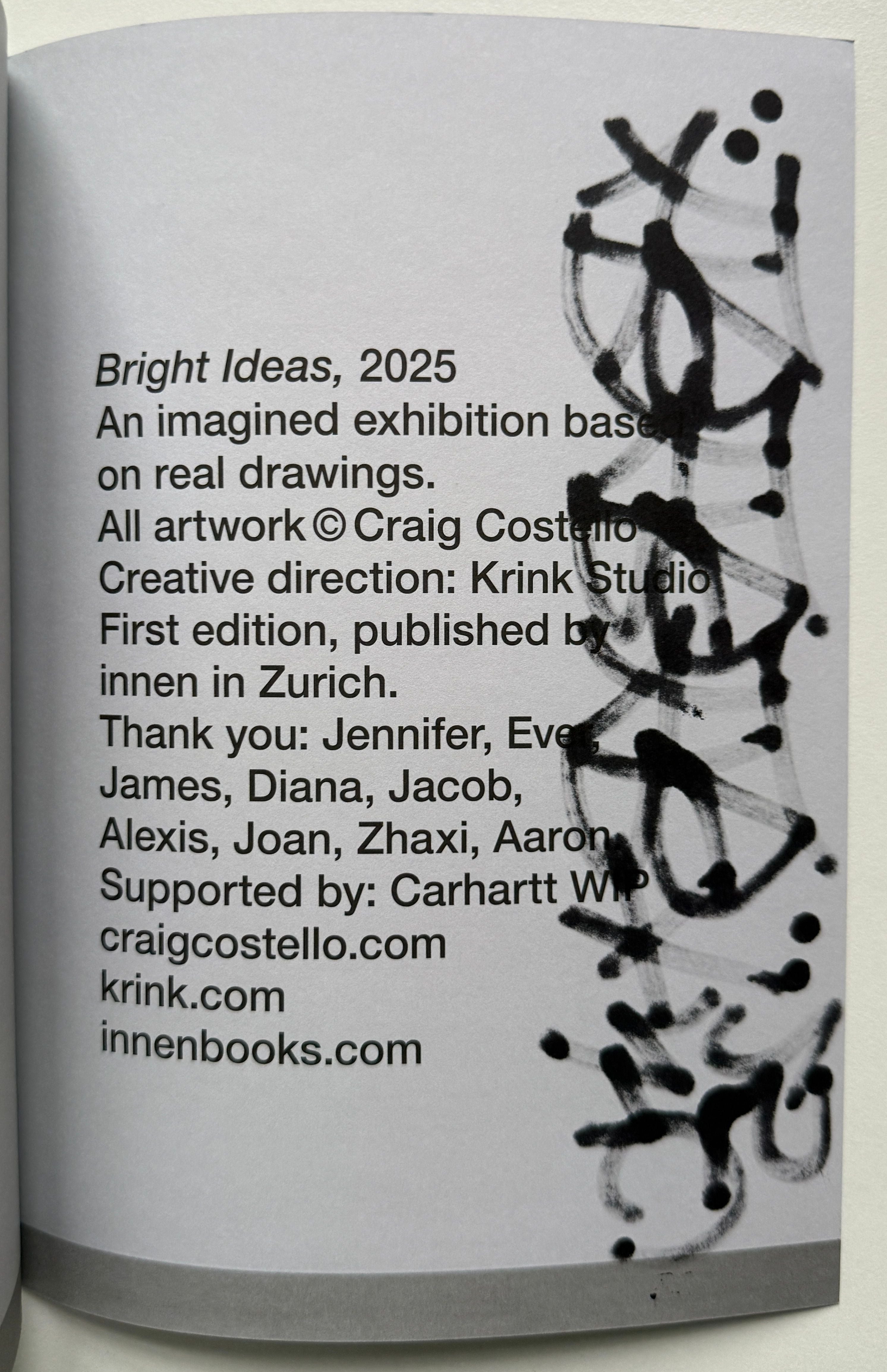 [SIGNED] KRINK AKA CRAIG COSTELLO