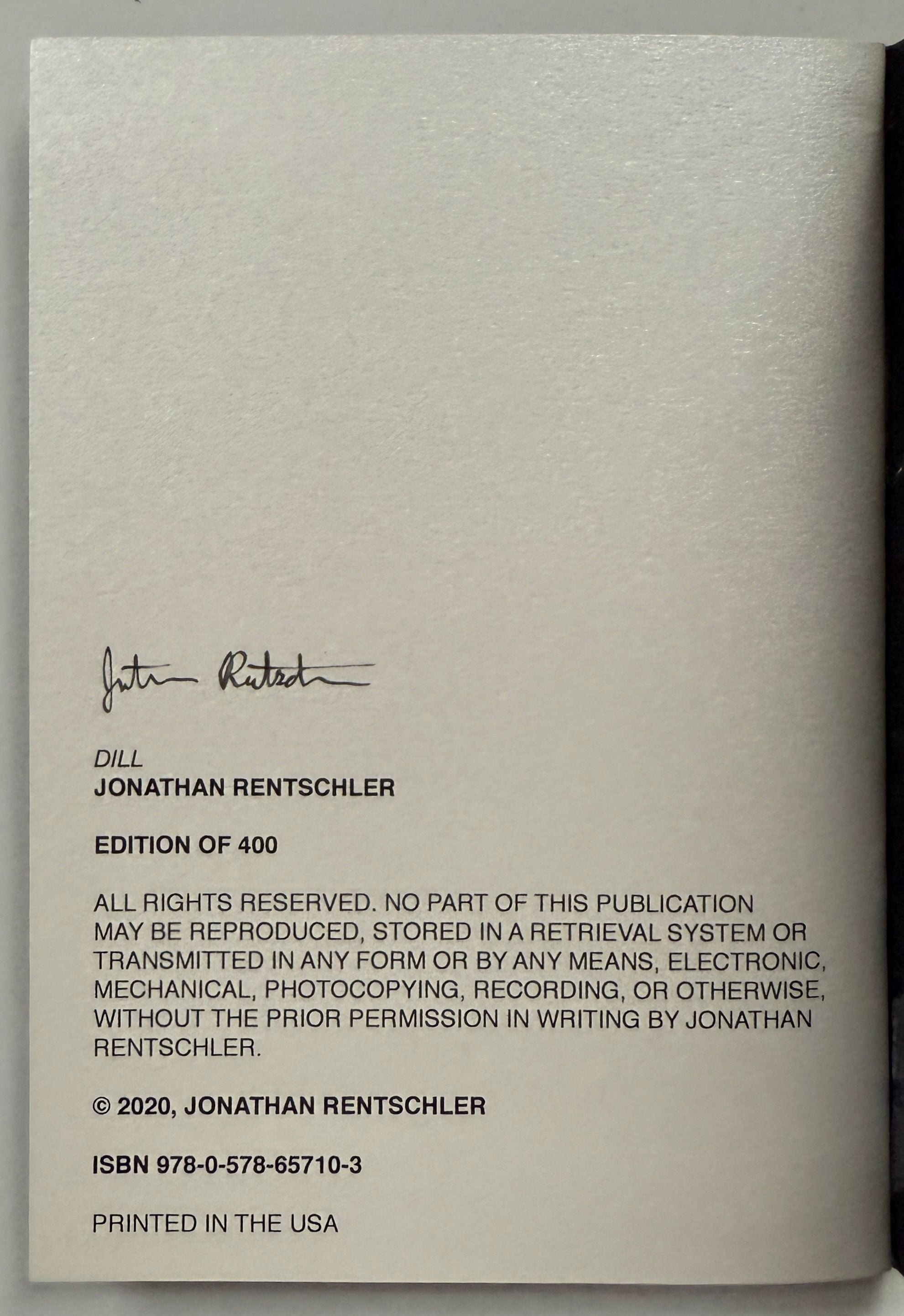 Dill Zine Jonathan Rentschler