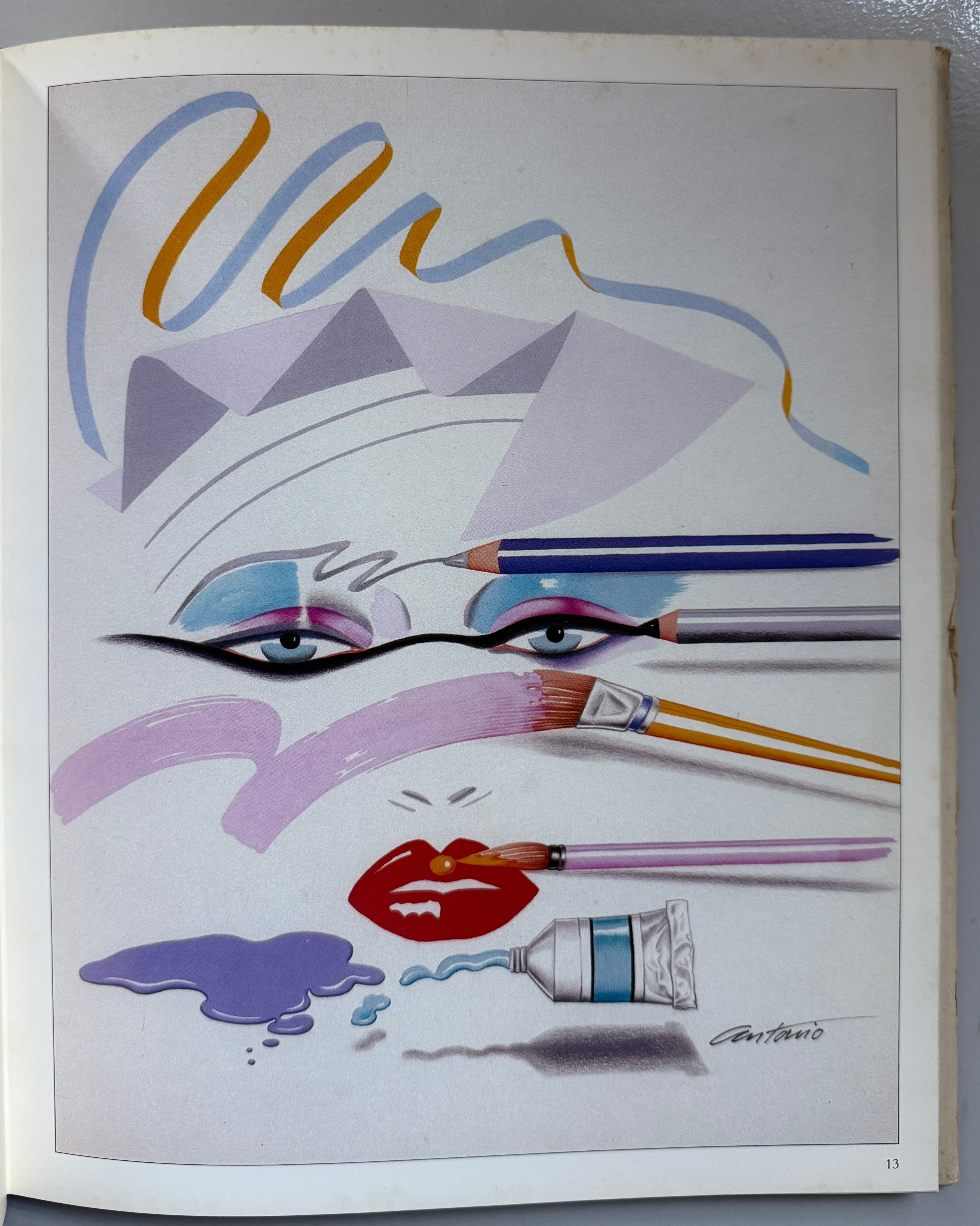 [SIGNED] ANTONIO LOPEZ ANTONIO'S GIRLS