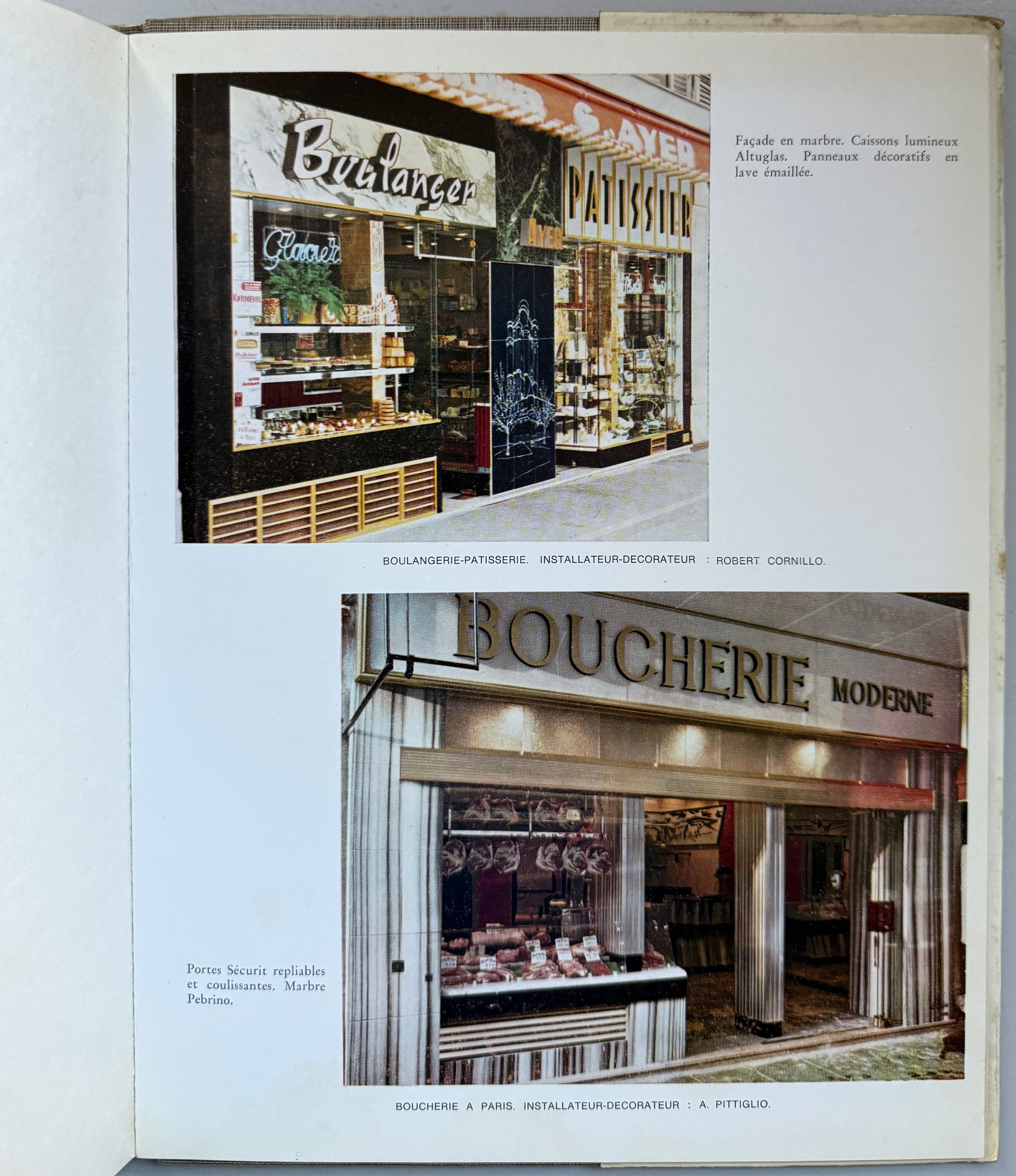 Devantures de Magasins