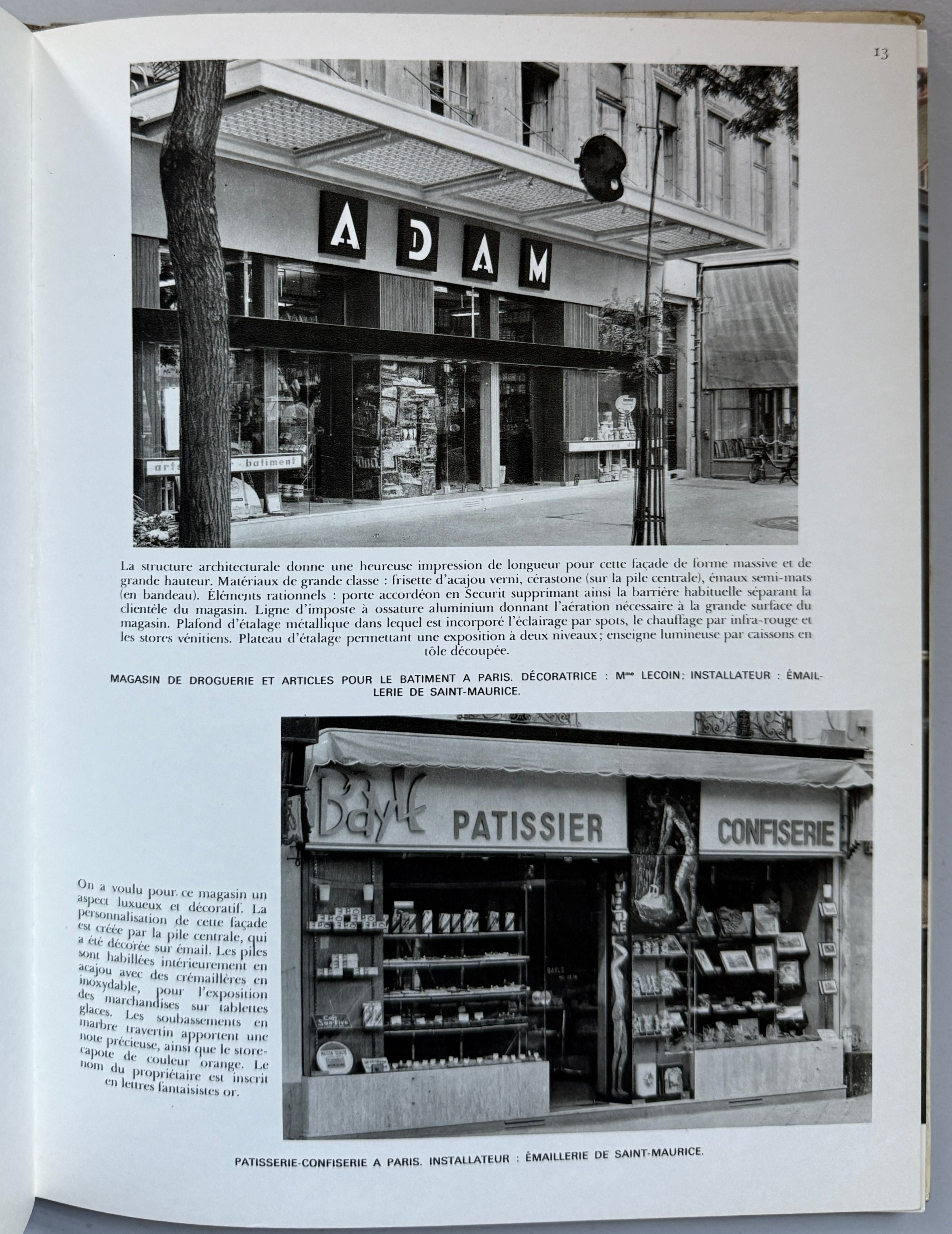 Devantures de Magasins
