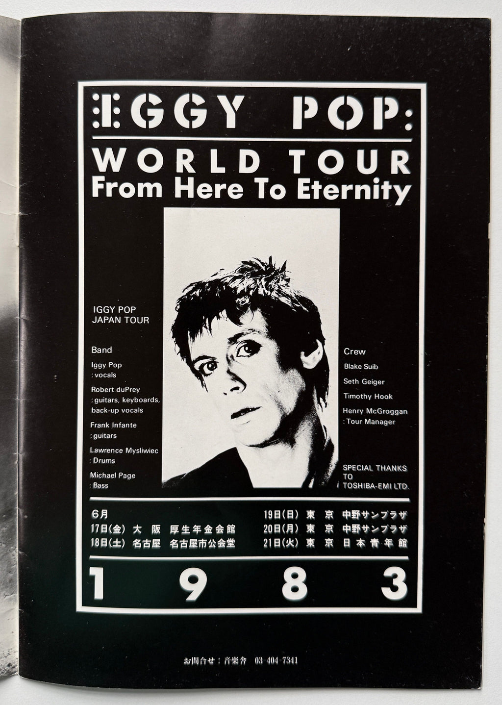 Iggy Pop From Here To Eternity