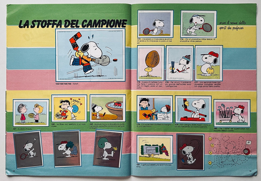I Love Snoopy Panini Album
