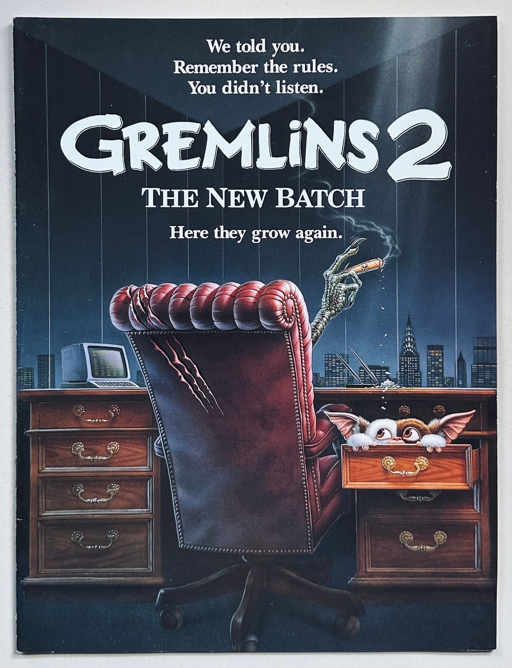 Gremlins Japanese 2 Cinema Programme