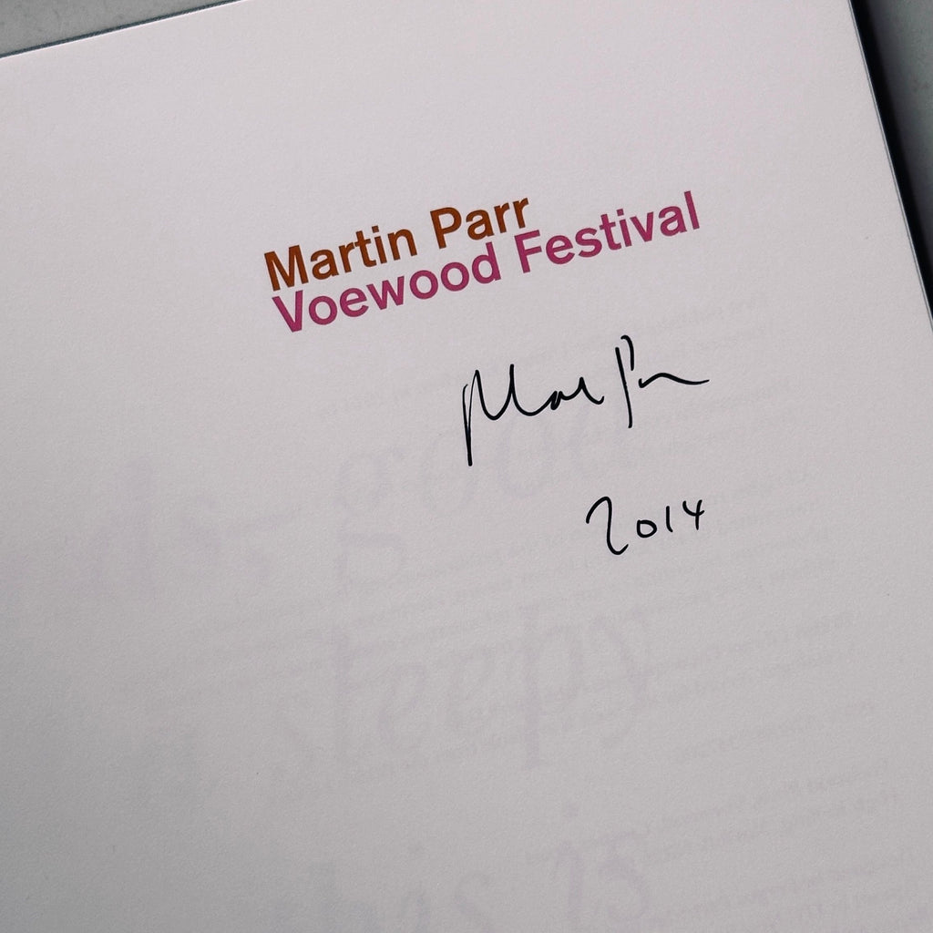 [SIGNED] MARTIN PARR VOEWOOD FESTIVAL