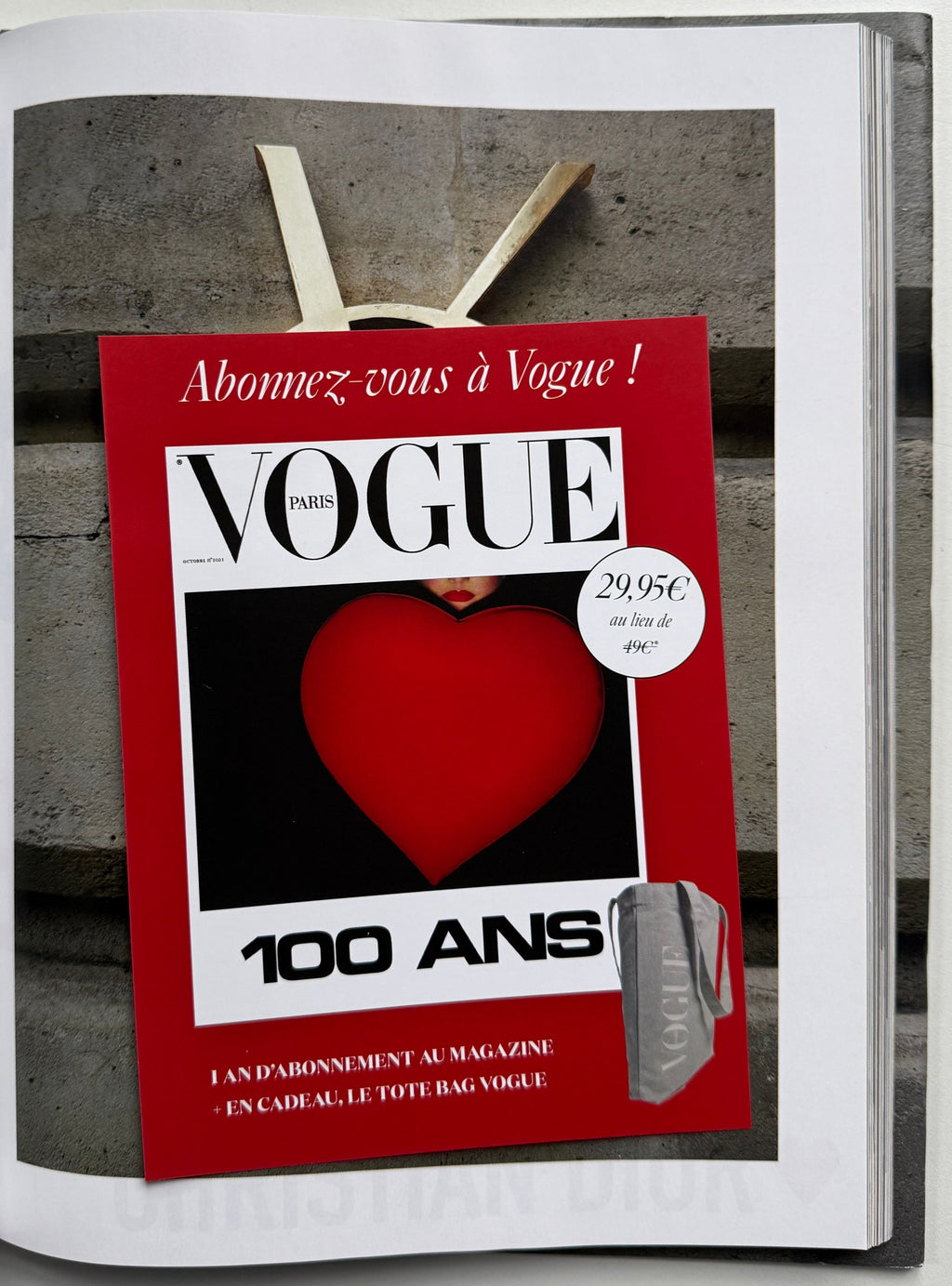 Vogue Paris 100 Ans