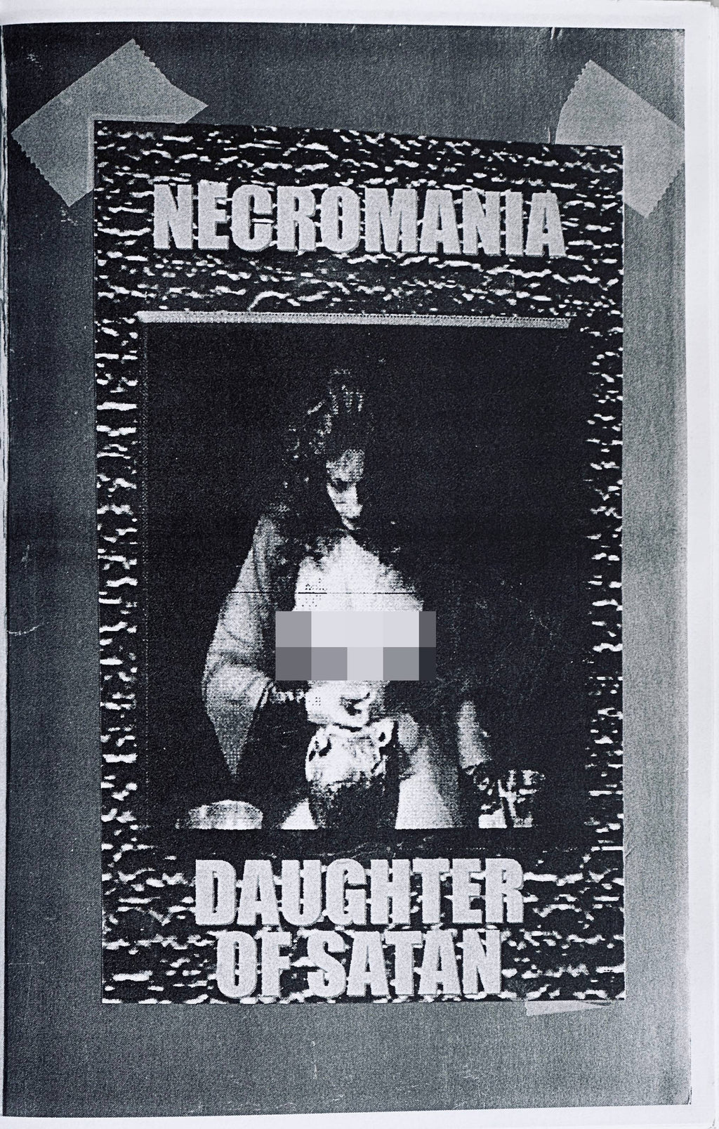 Dash Snow Movie List zine edition