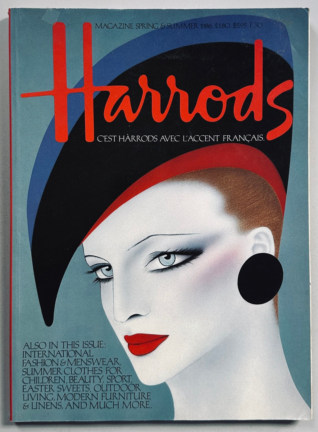 Harrods Magazine Spring/Summer 1986