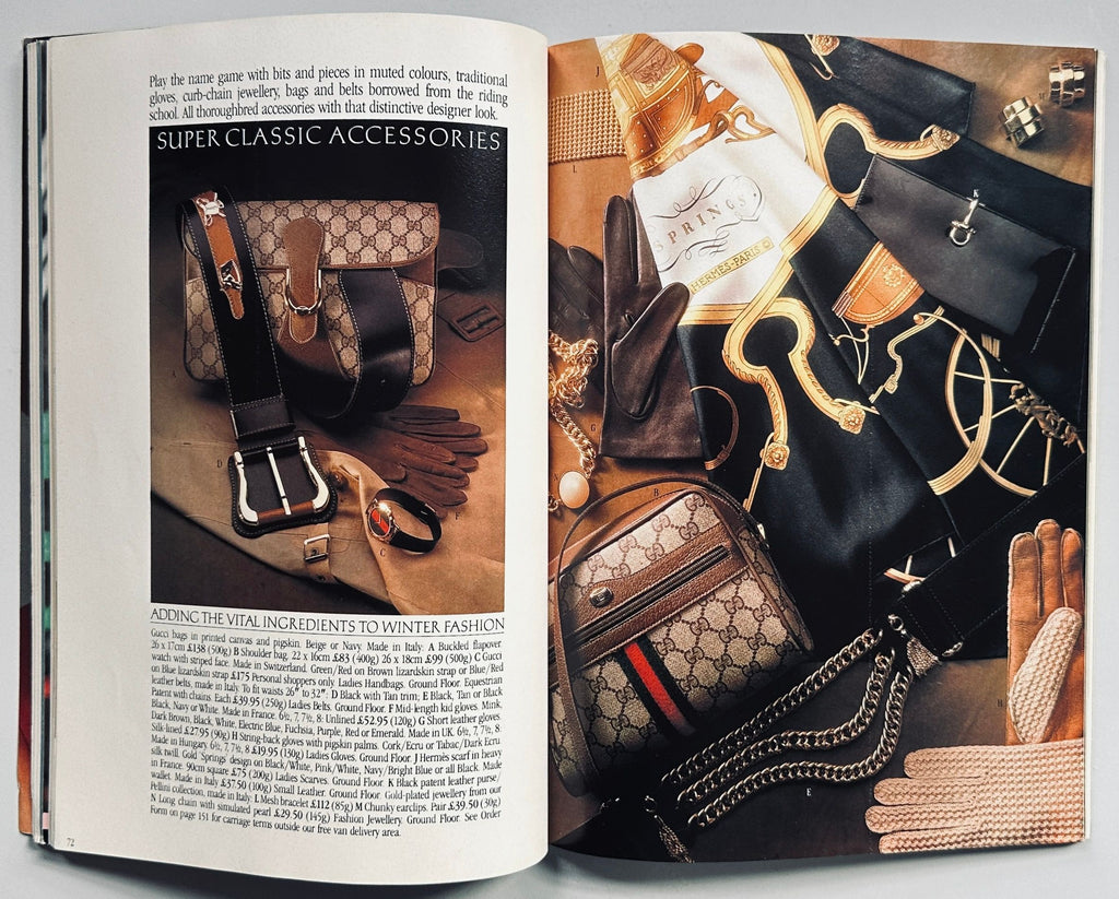 Harrods Magazine Autumn 1986