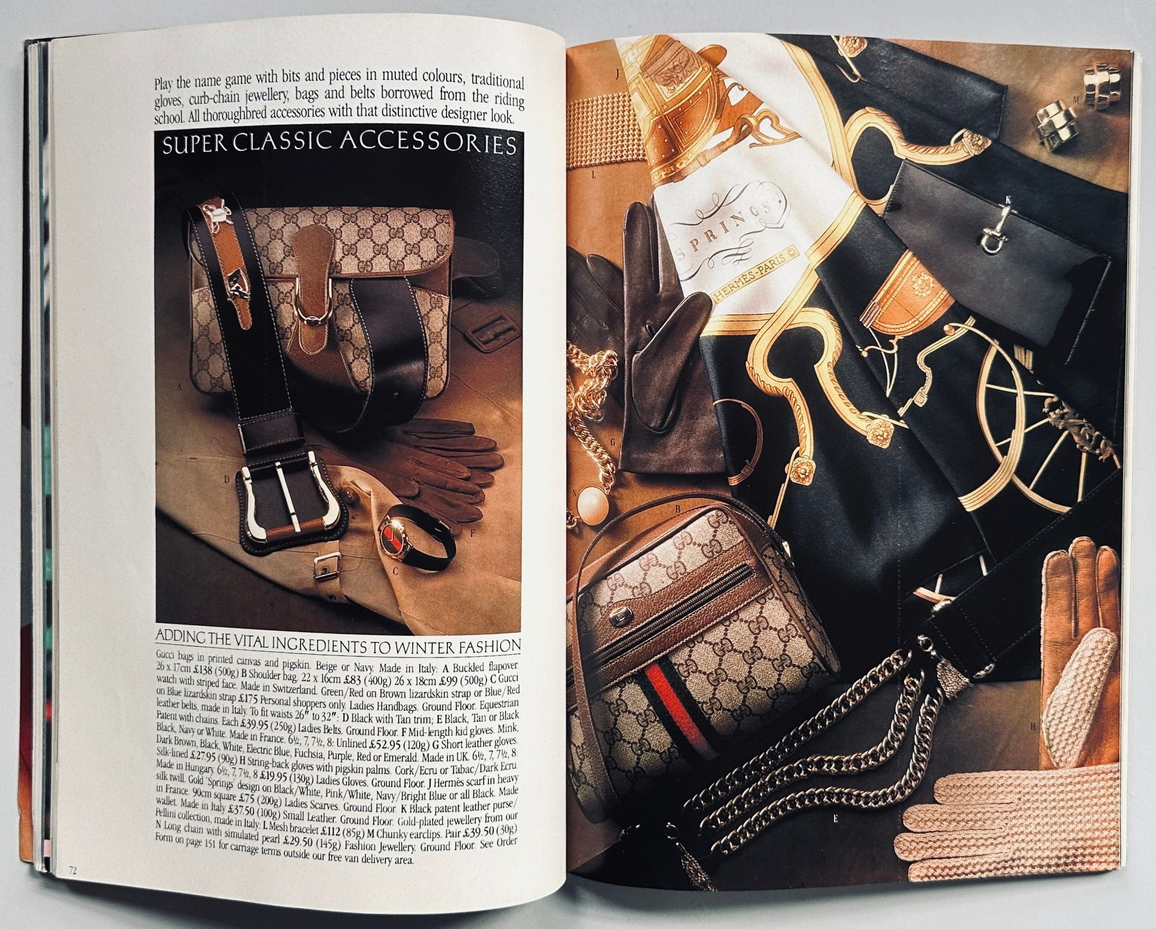 Harrods Magazine Autumn 1986