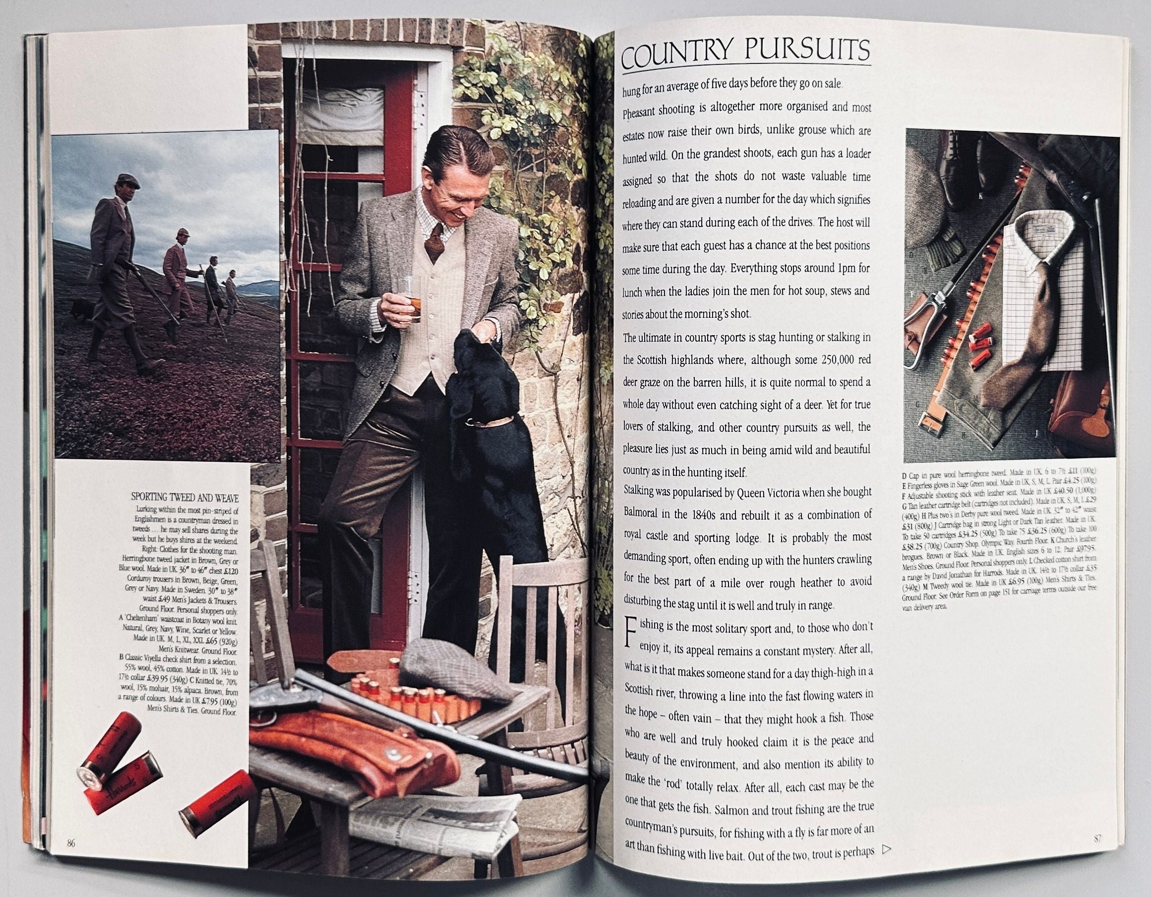 Harrods Magazine Autumn 1986