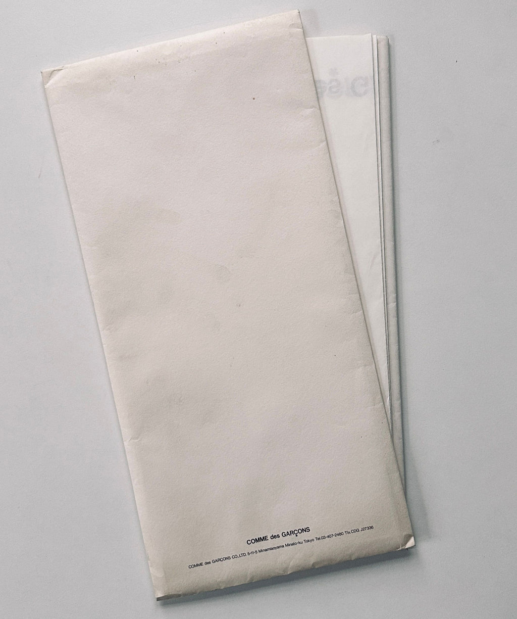 COMME des GARÇONS 1986 Calendar