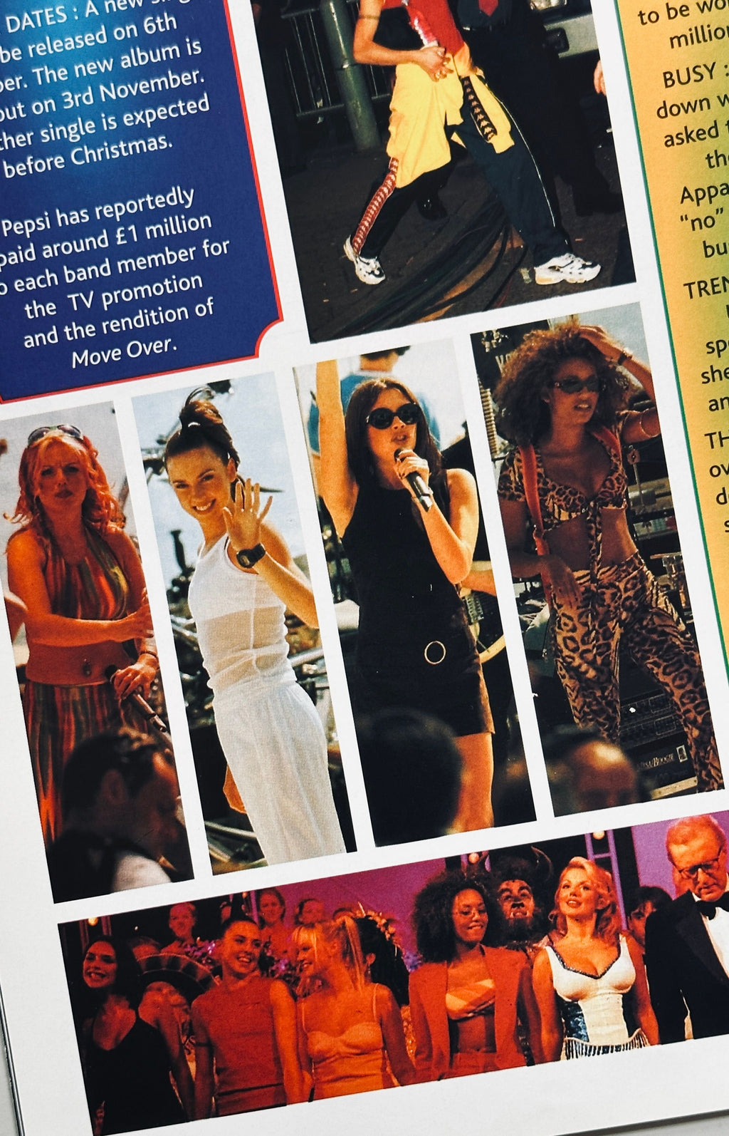 Spice Girls Sticker Book