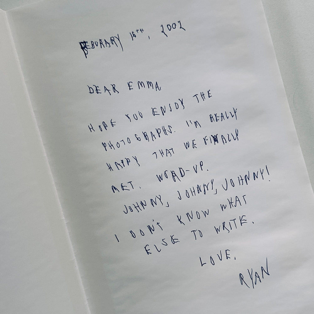 [SIGNED] RYAN MCGINLEY (HAND MADE) INDEX