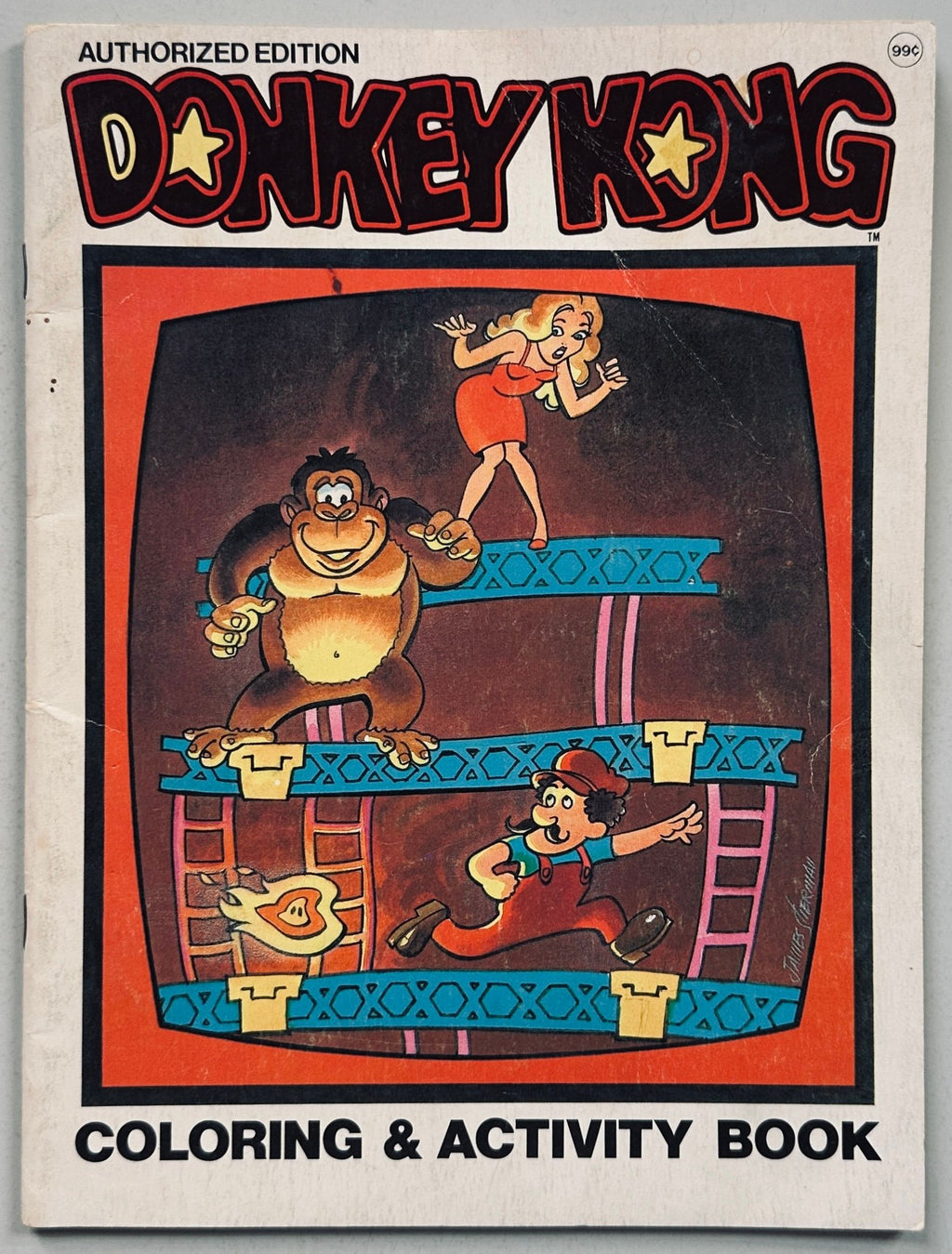 Donkey Kong Coloring & Activity Book