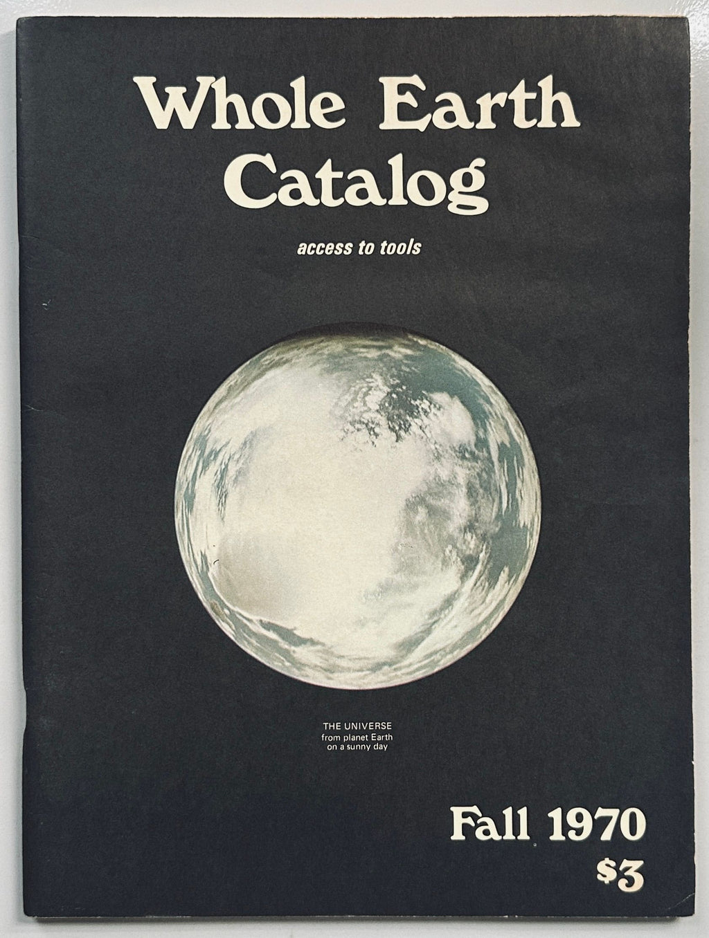 Whole Earth Catalog Fall 1970