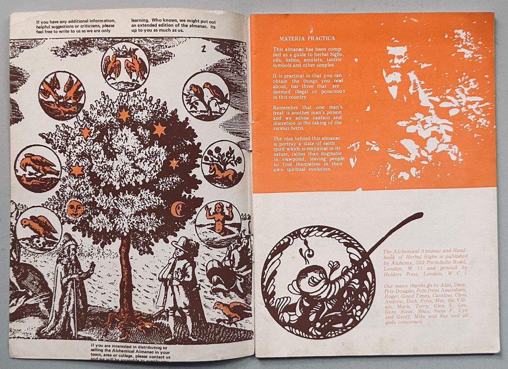 Alchemical Almanac A Notebook of Herbal Highs