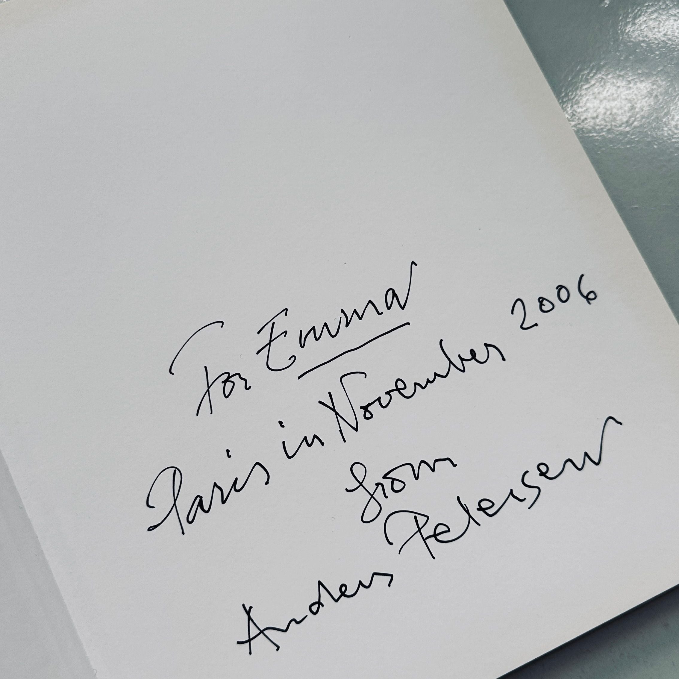[SIGNED] ANDERS PETERSEN DU MICH AUCH