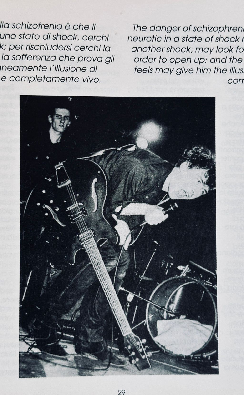 The Jesus and Mary Chain English / Italian Lyric Book