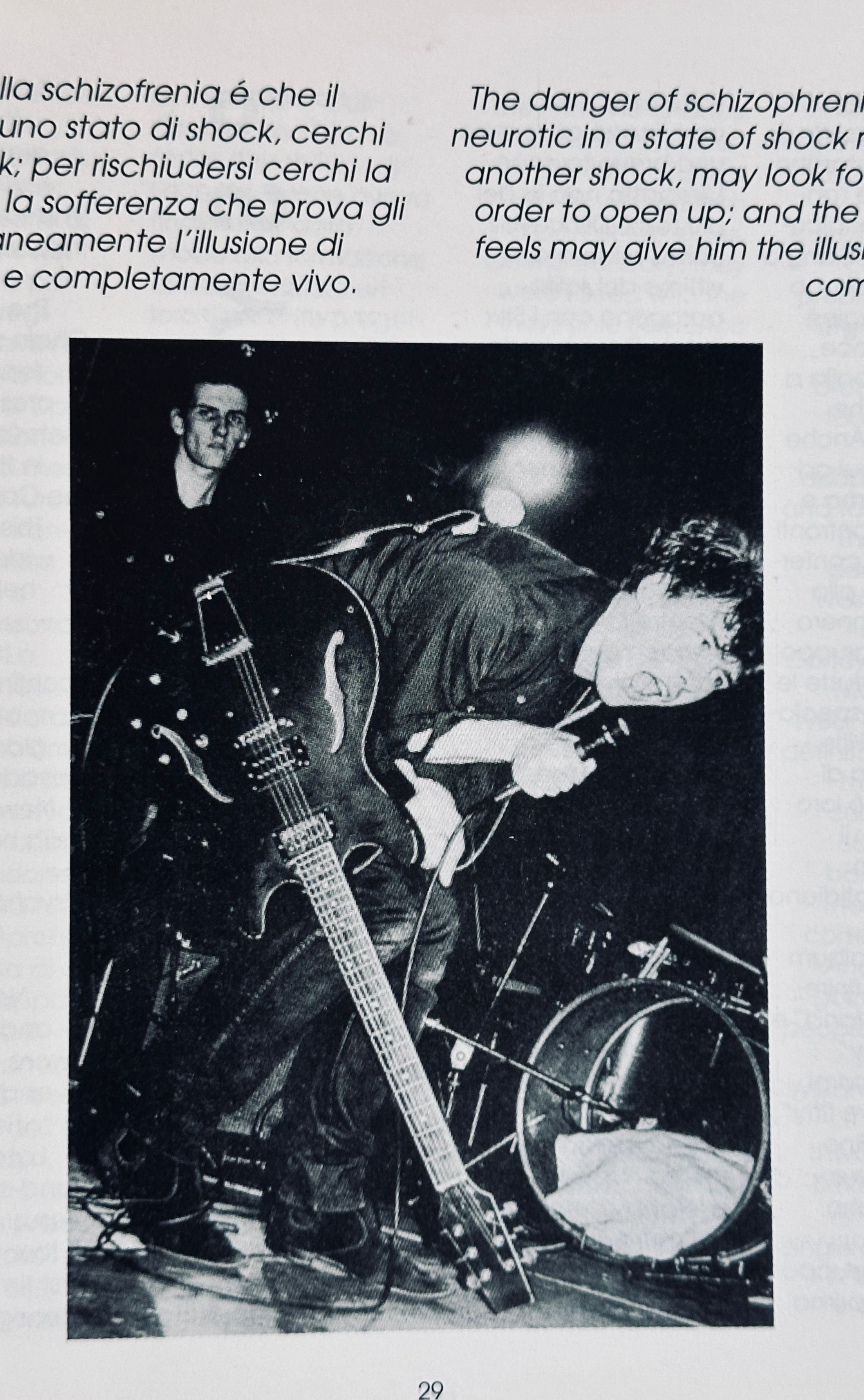 The Jesus and Mary Chain English / Italian Lyric Book