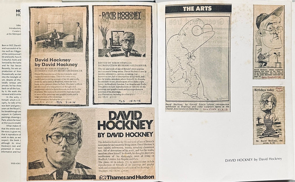 [SIGNED] DAVID HOCKNEY BY DAVID HOCKNEY