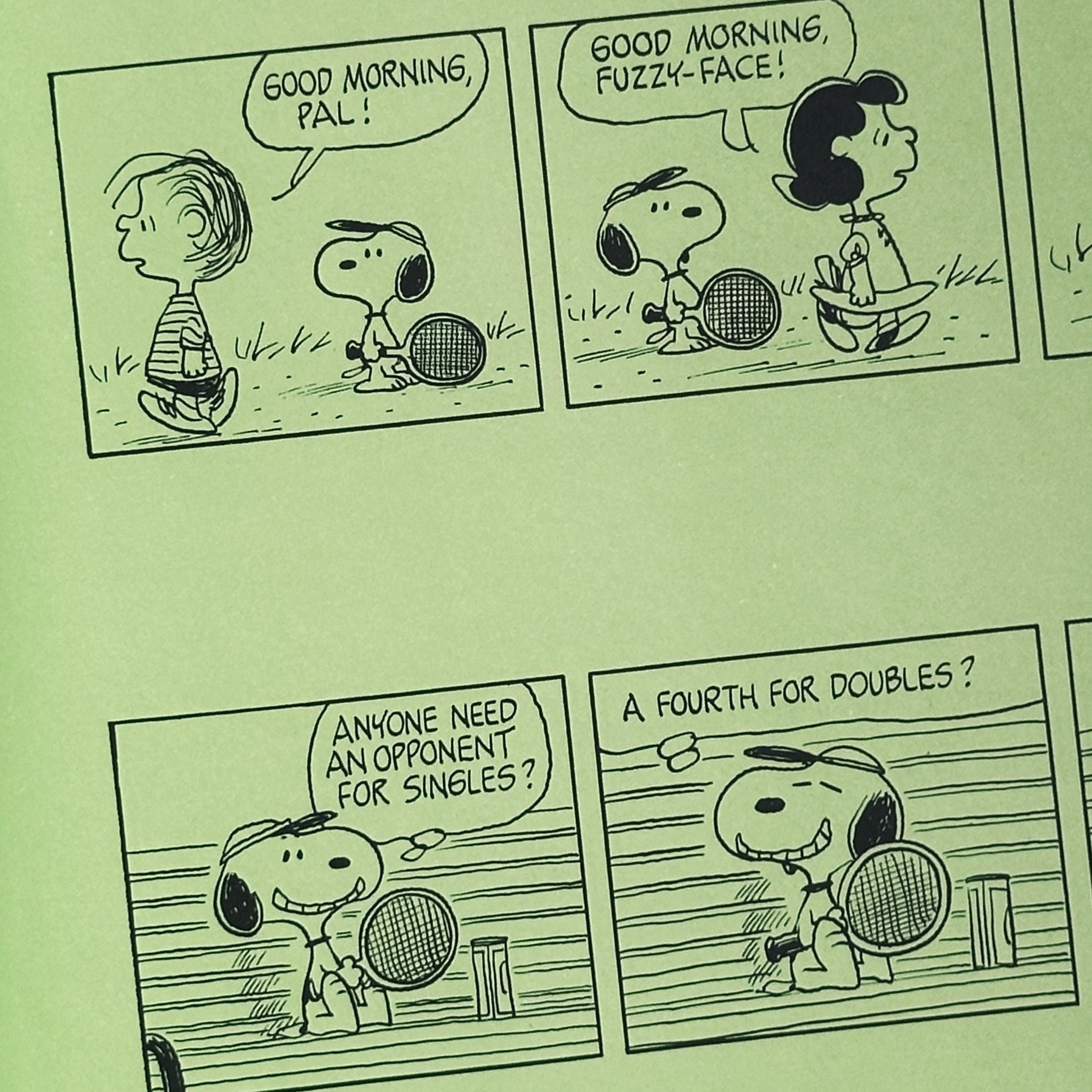 Snoopy's Tennis Book